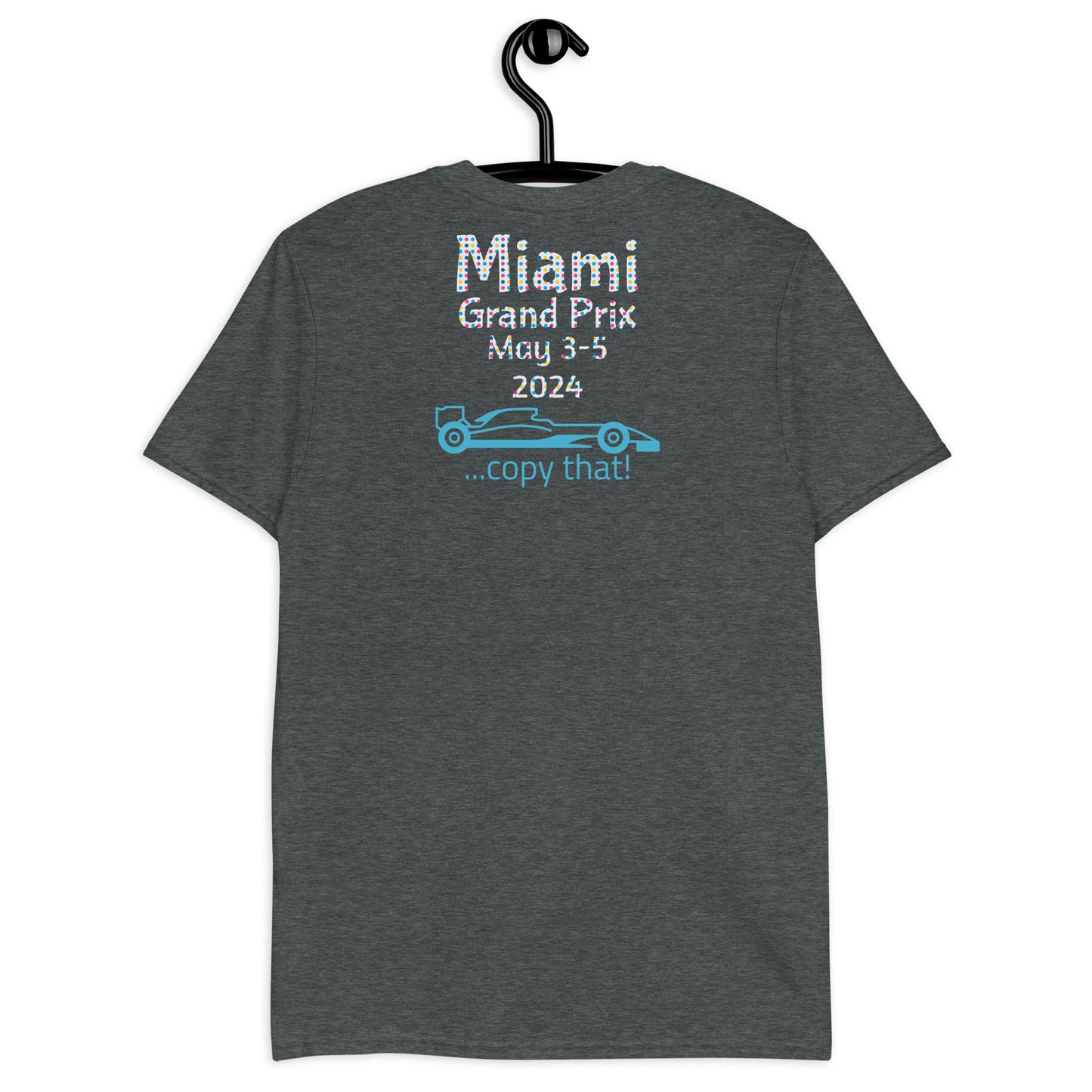 2024 Miami Grand Prix Reverse Short-Sleeve Unisex T-Shirt