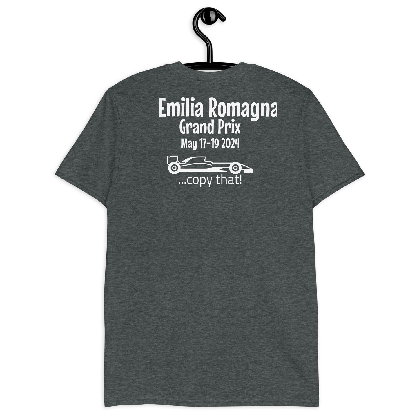 2024 Emilia Romagna Grand Prix Reverse Short-Sleeve Unisex T-Shirt