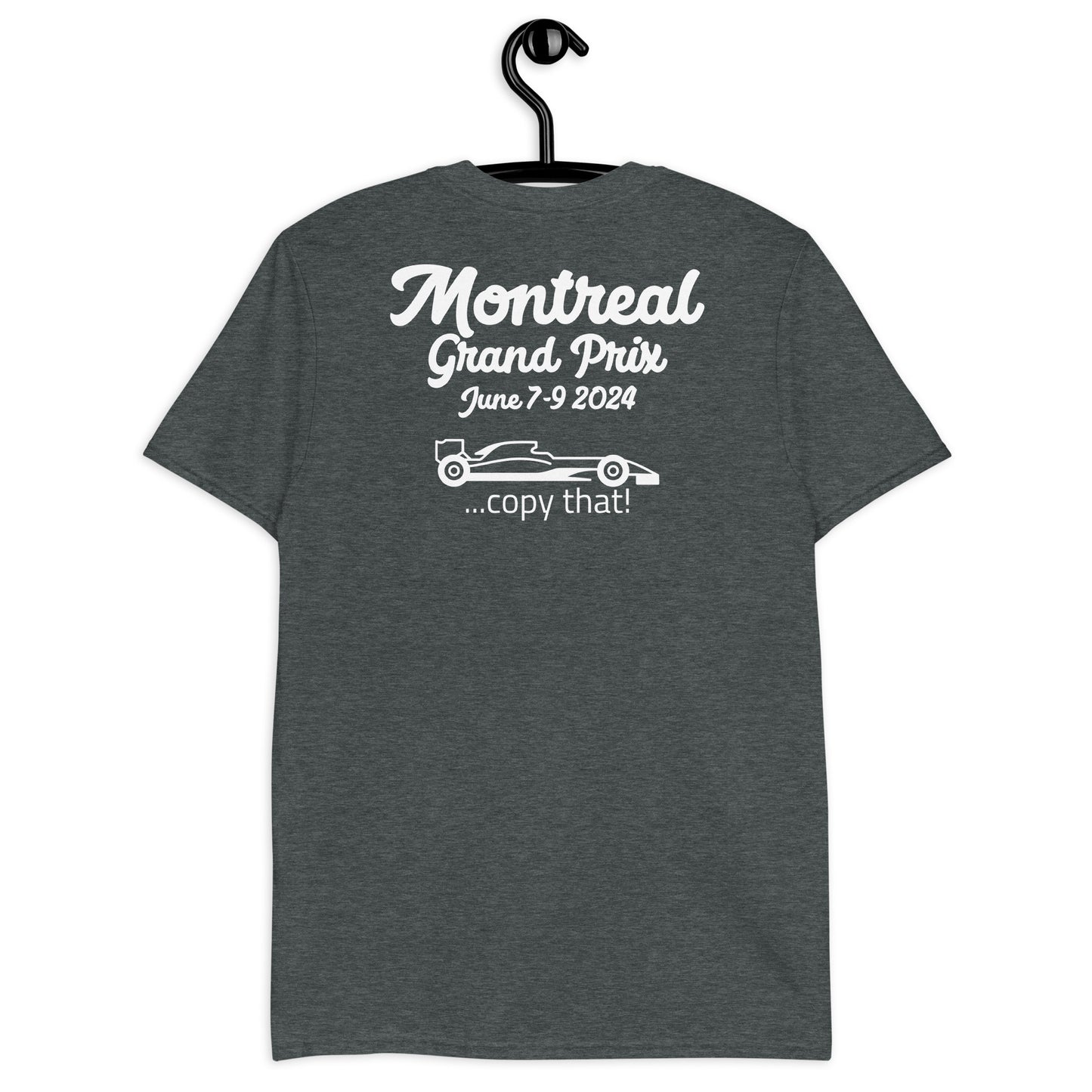2024 Montreal Grand Prix Reverse Short-Sleeve Unisex T-Shirt