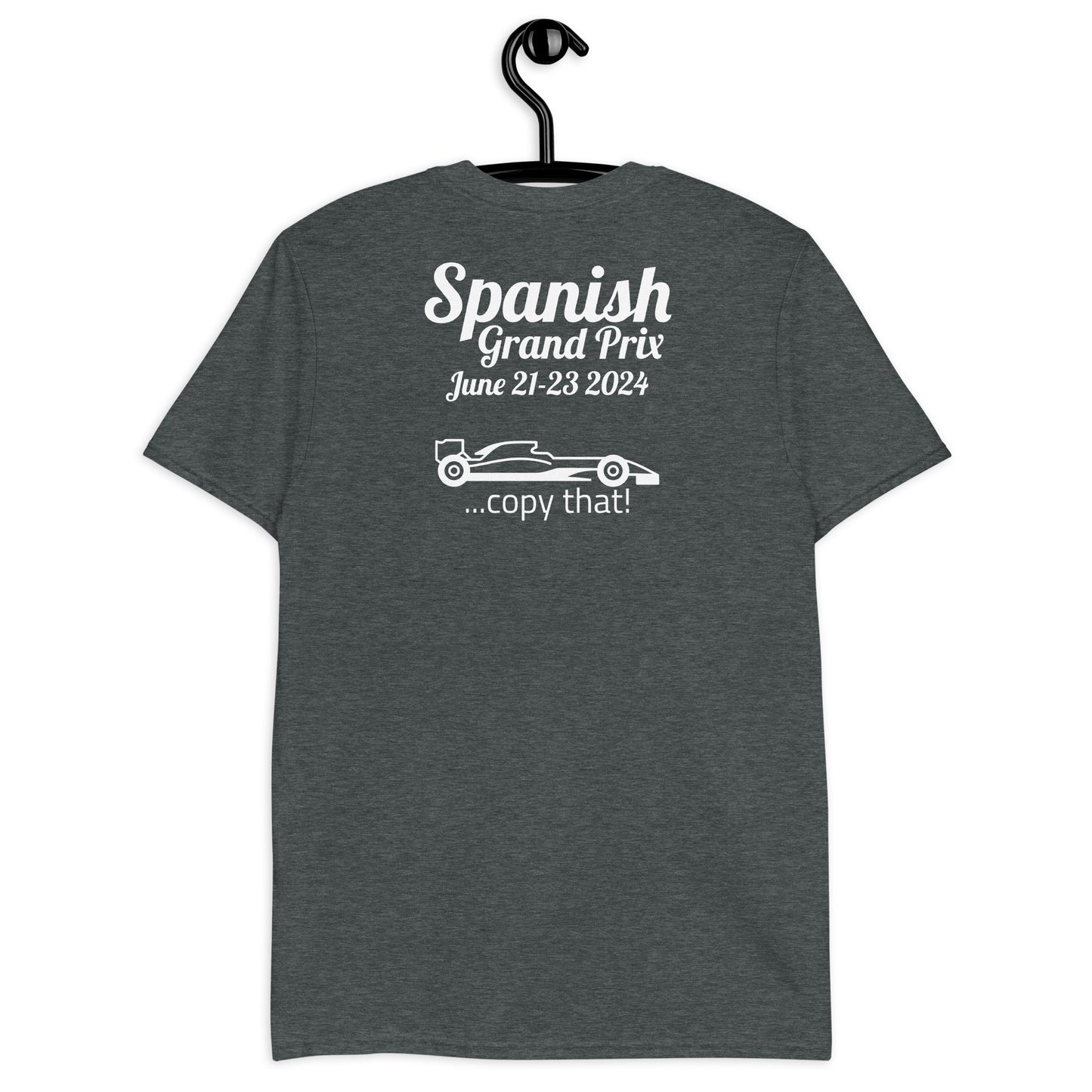 2024 Spanish Grand Prix Reverse Short-Sleeve Unisex T-Shirt