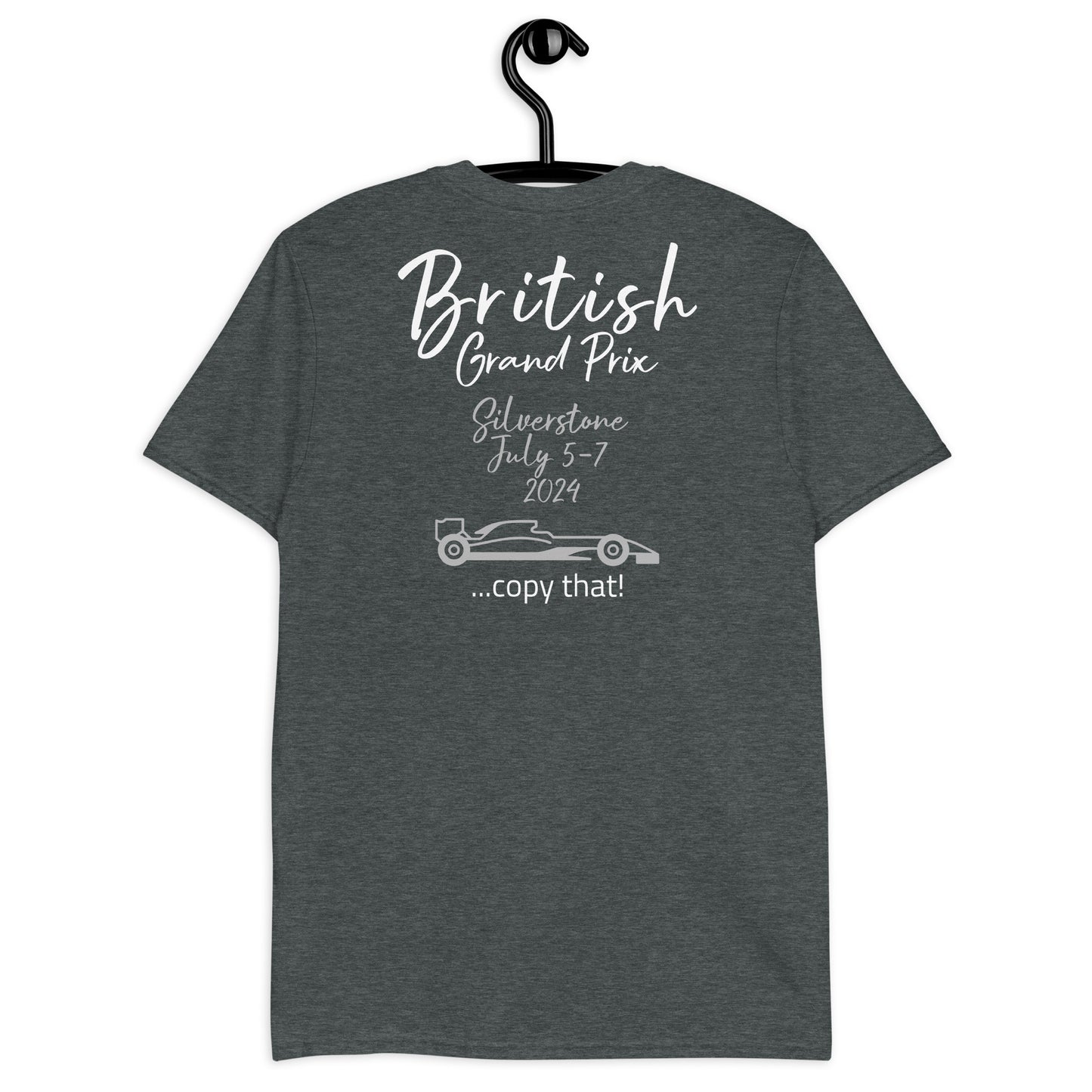 2024 British Grand Prix Silverstone Reverse Short-Sleeve Unisex T-Shirt