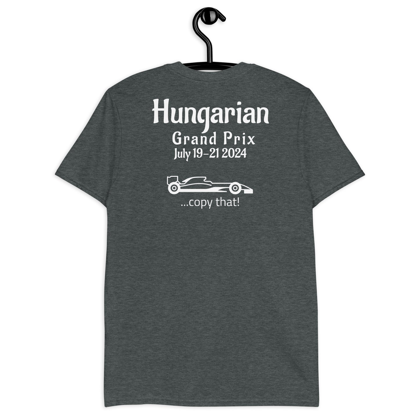 2024 Hungarian Grand Prix Reverse Short-Sleeve Unisex T-Shirt