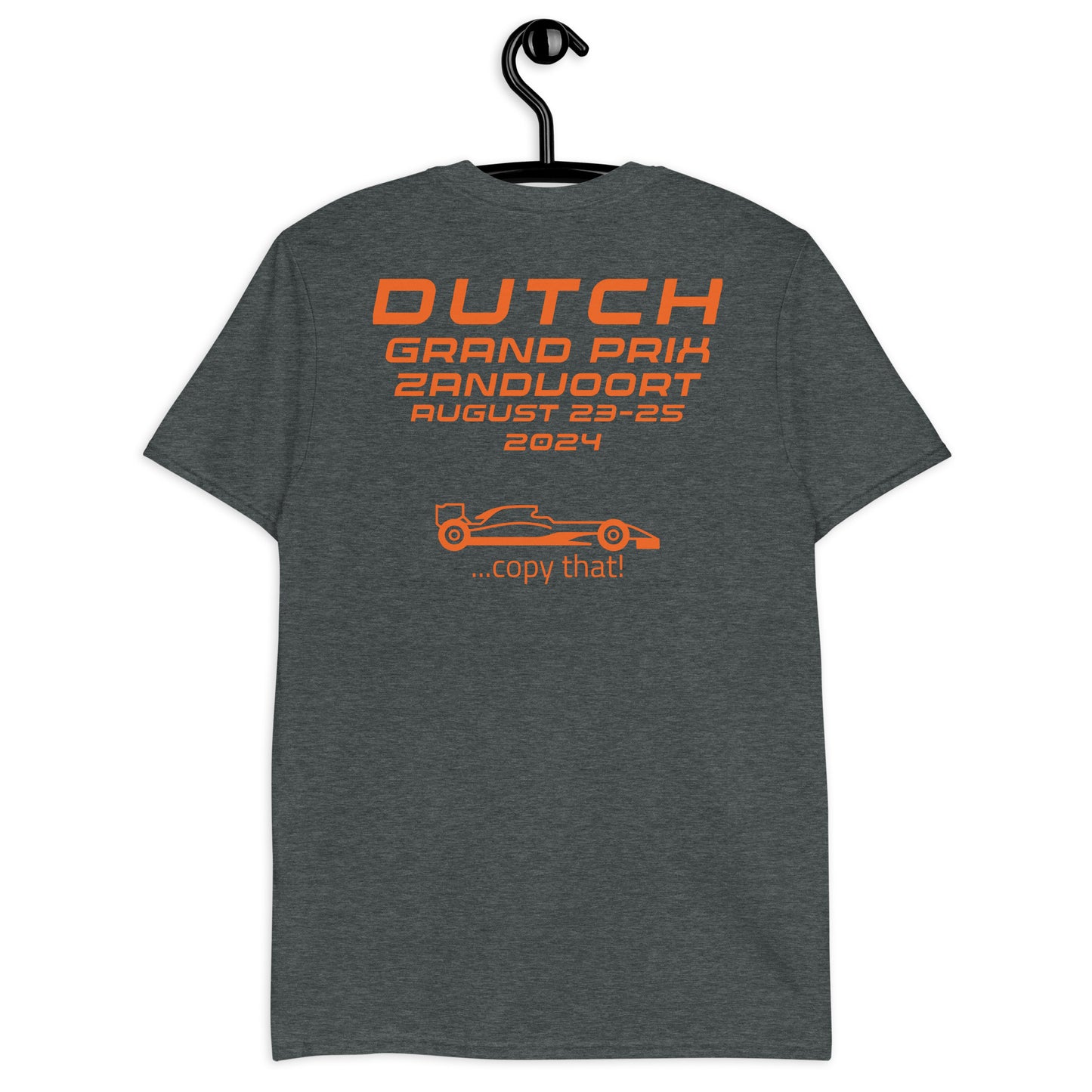 2024 Dutch Grand Prix Zandvoort Reverse Short-Sleeve Unisex T-Shirt