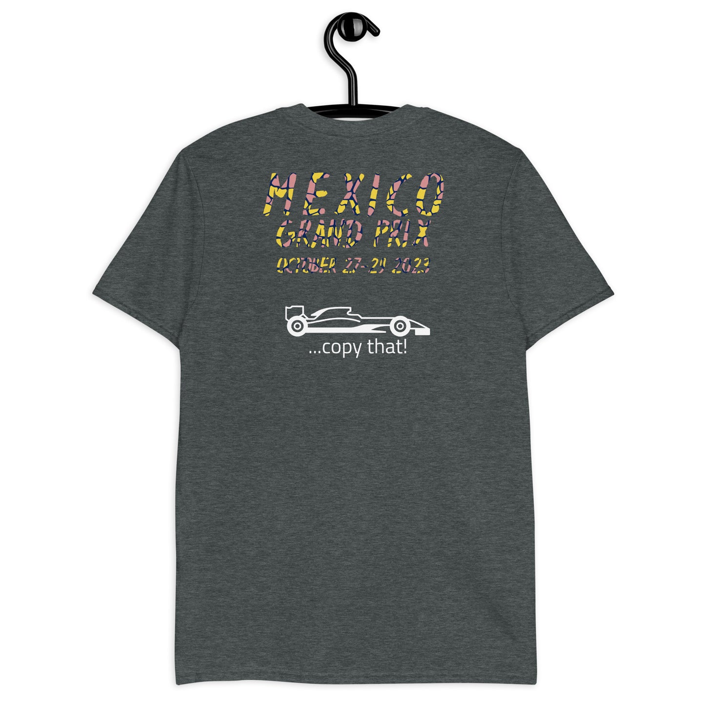 2023 Mexico Grand Prix Reverse Short-Sleeve Unisex T-Shirt