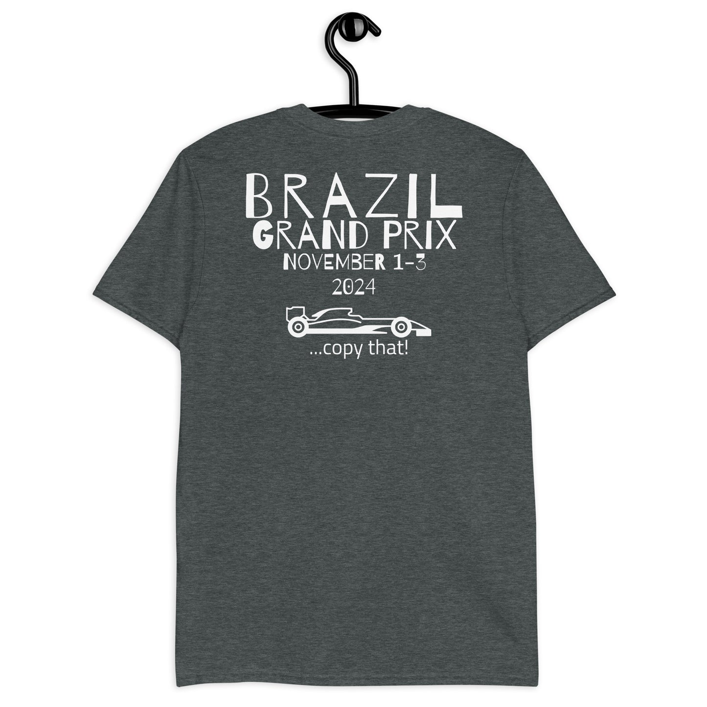 2024 Brazil Grand Prix Reverse Short-Sleeve Unisex T-Shirt