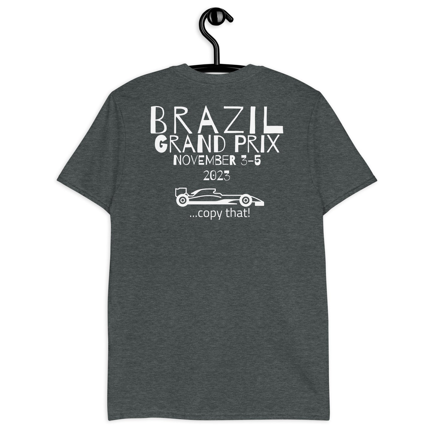 2023 Brazil Grand Prix Reverse Short-Sleeve Unisex T-Shirt