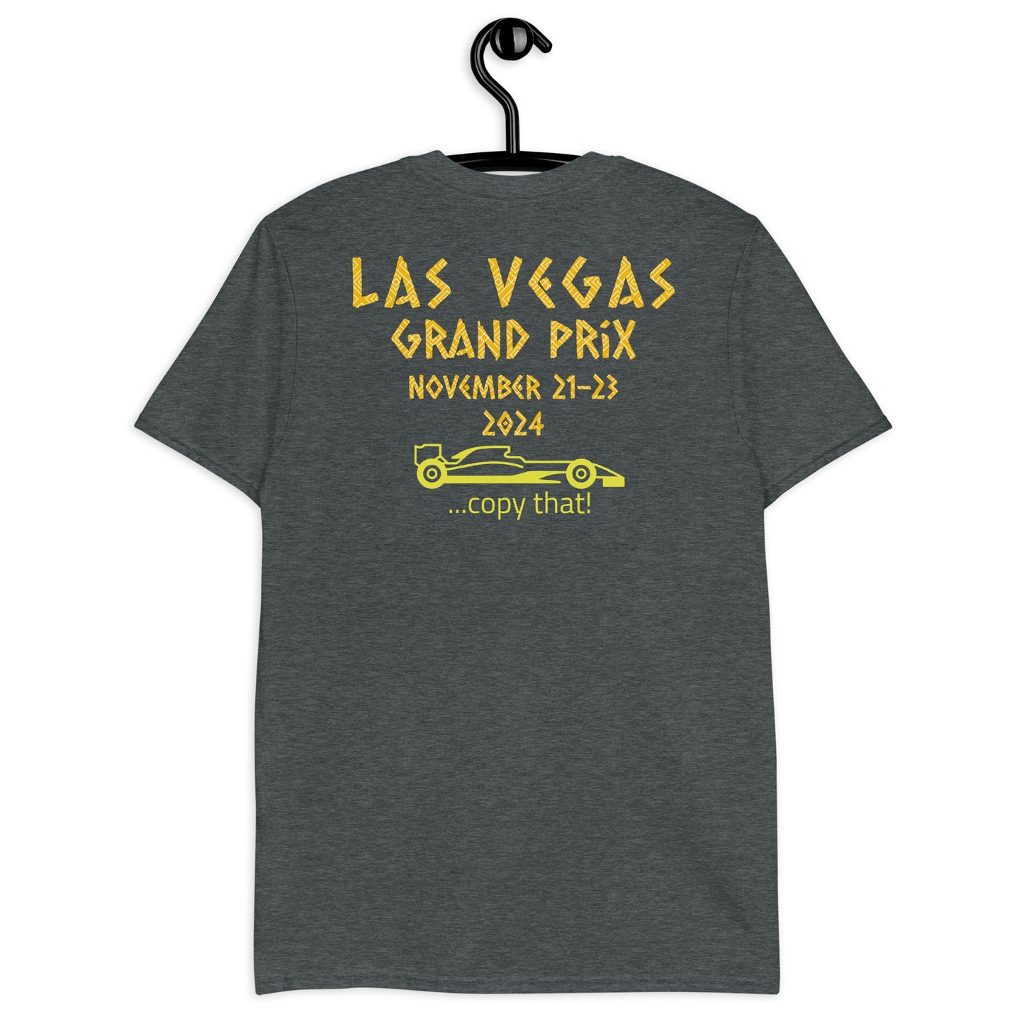 2024 Las Vegas Grand Prix Reverse Short-Sleeve Unisex T-Shirt