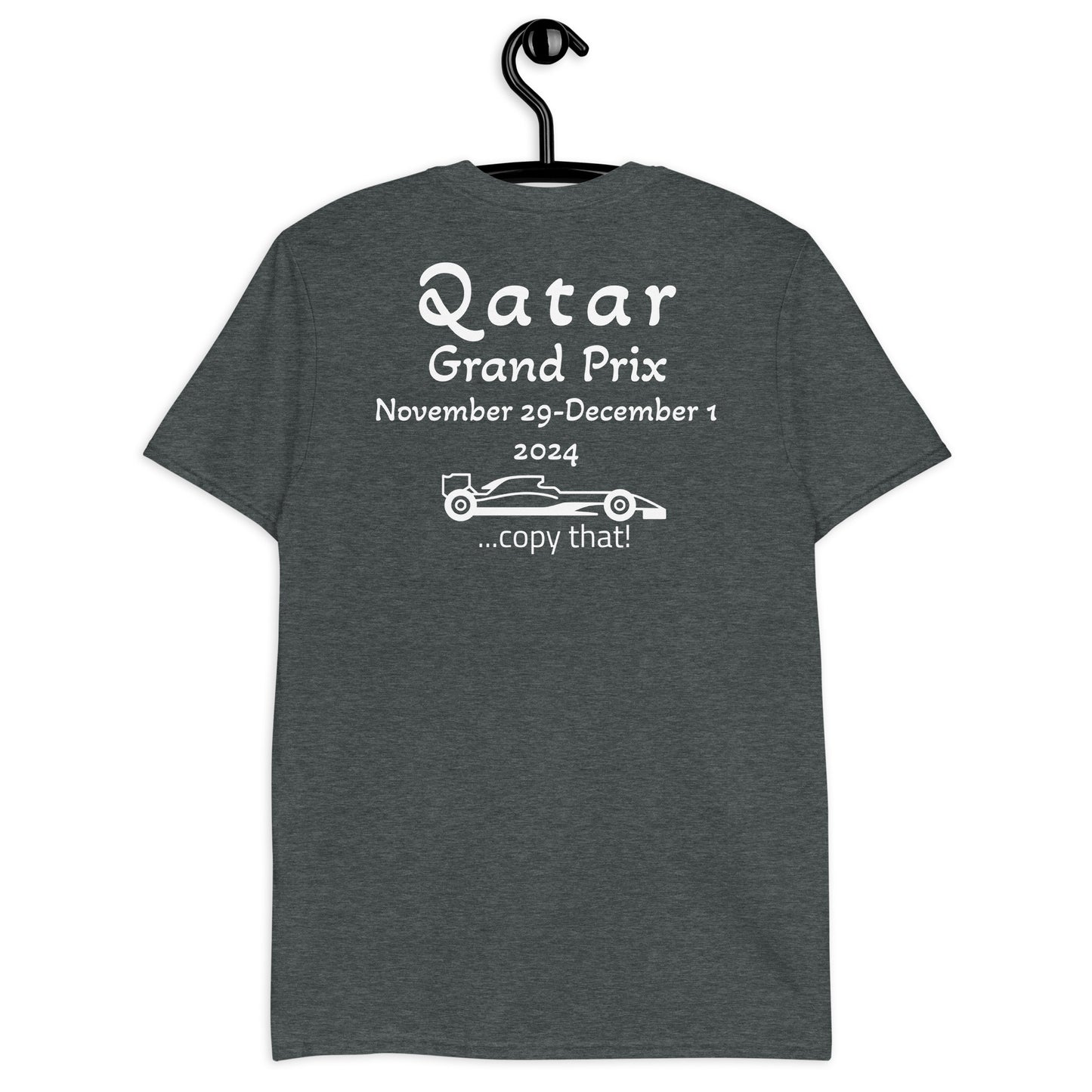 2024 Qatar Grand Prix Reverse Short-Sleeve Unisex T-Shirt