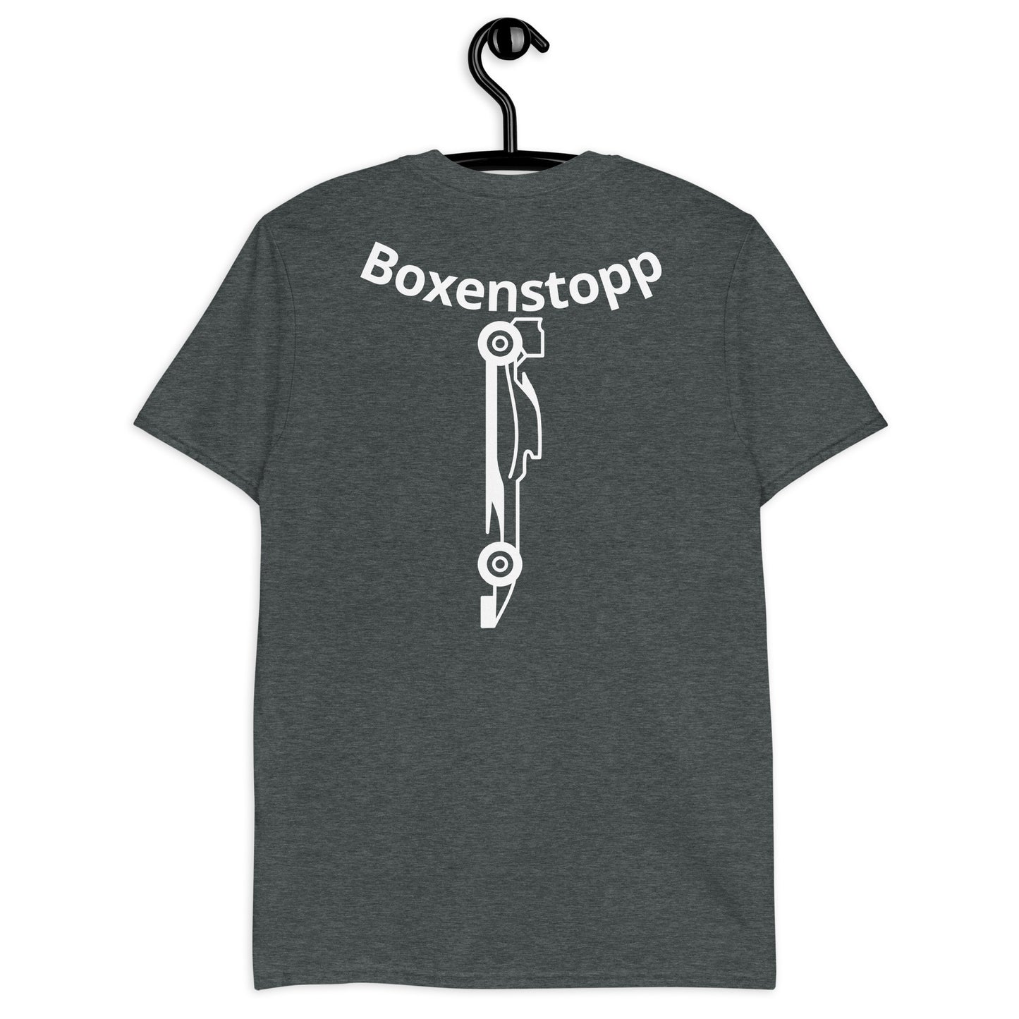 Boxenstopp Dark (Curve) Reverse Short-Sleeve Unisex T-Shirt