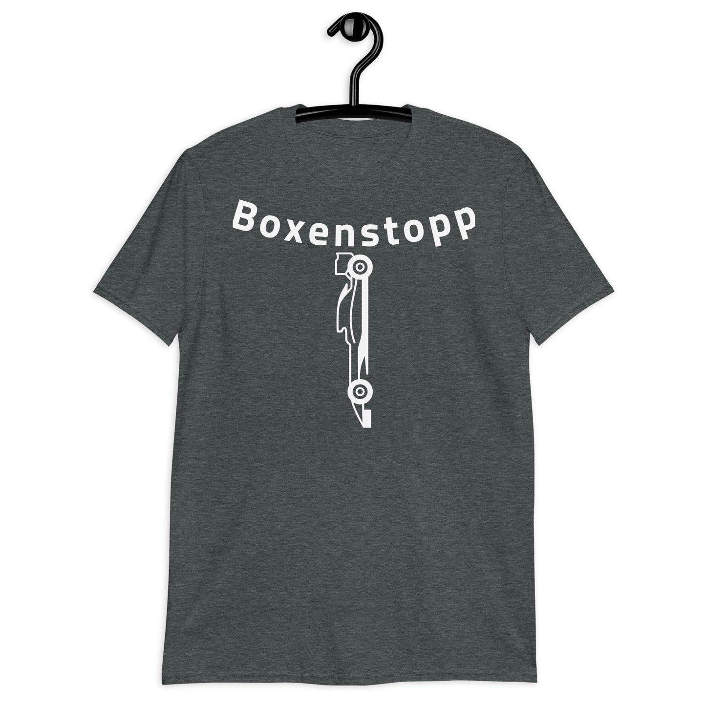 Boxenstopp Front (curve) Short-Sleeve Unisex T-Shirt