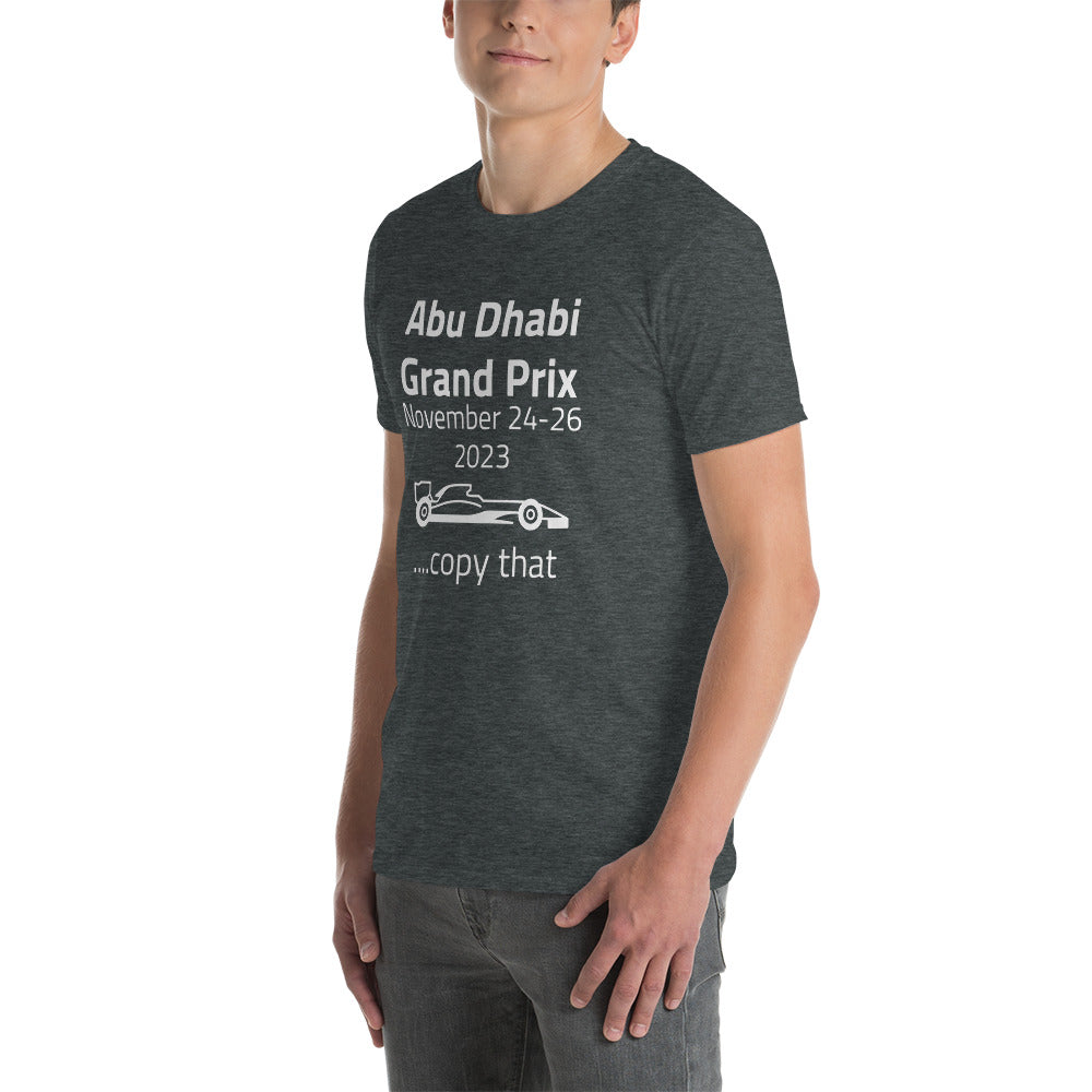 2023 Abu Dhabi Grand Prix Short-Sleeve Unisex T-Shirt