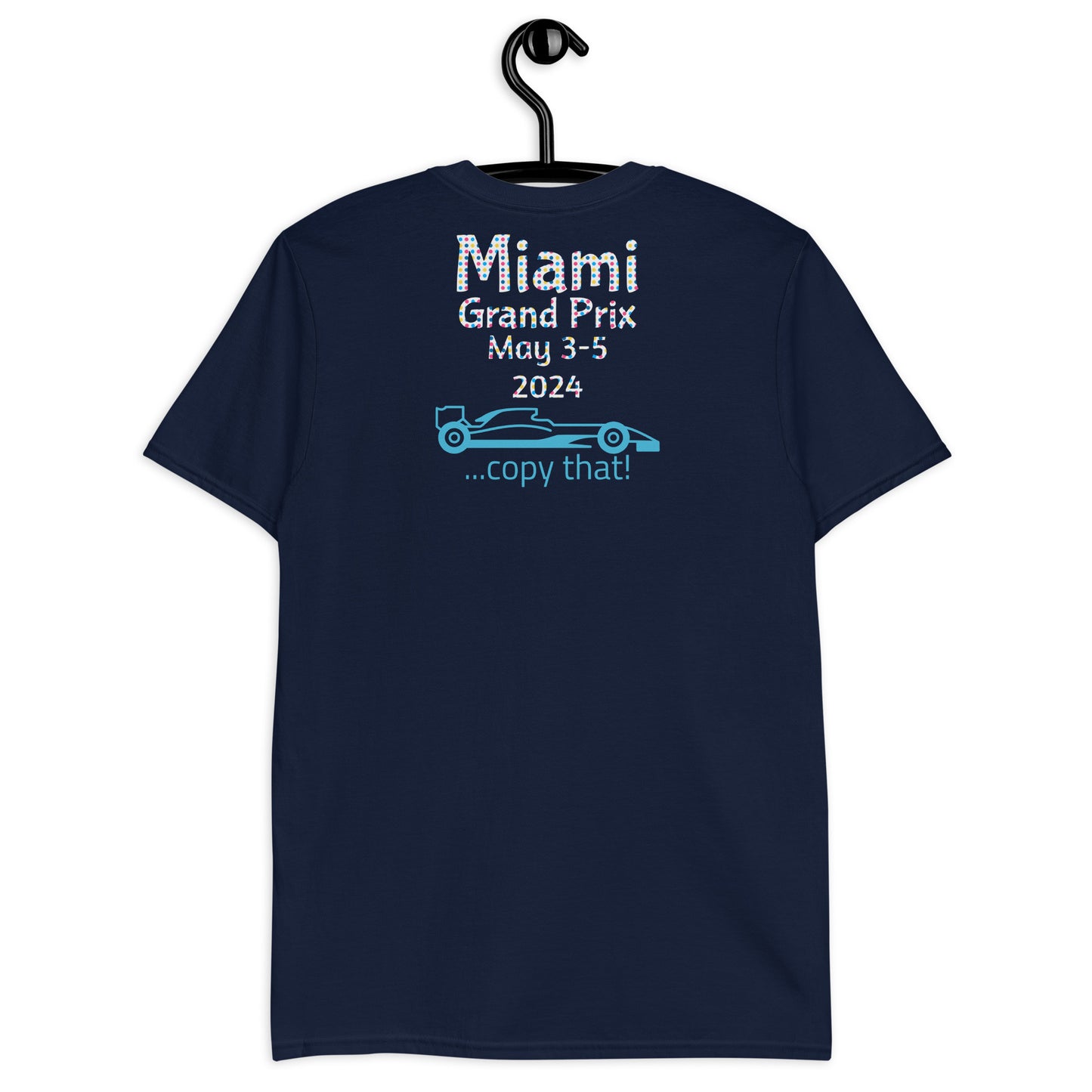 2024 Miami Grand Prix Reverse Short-Sleeve Unisex T-Shirt