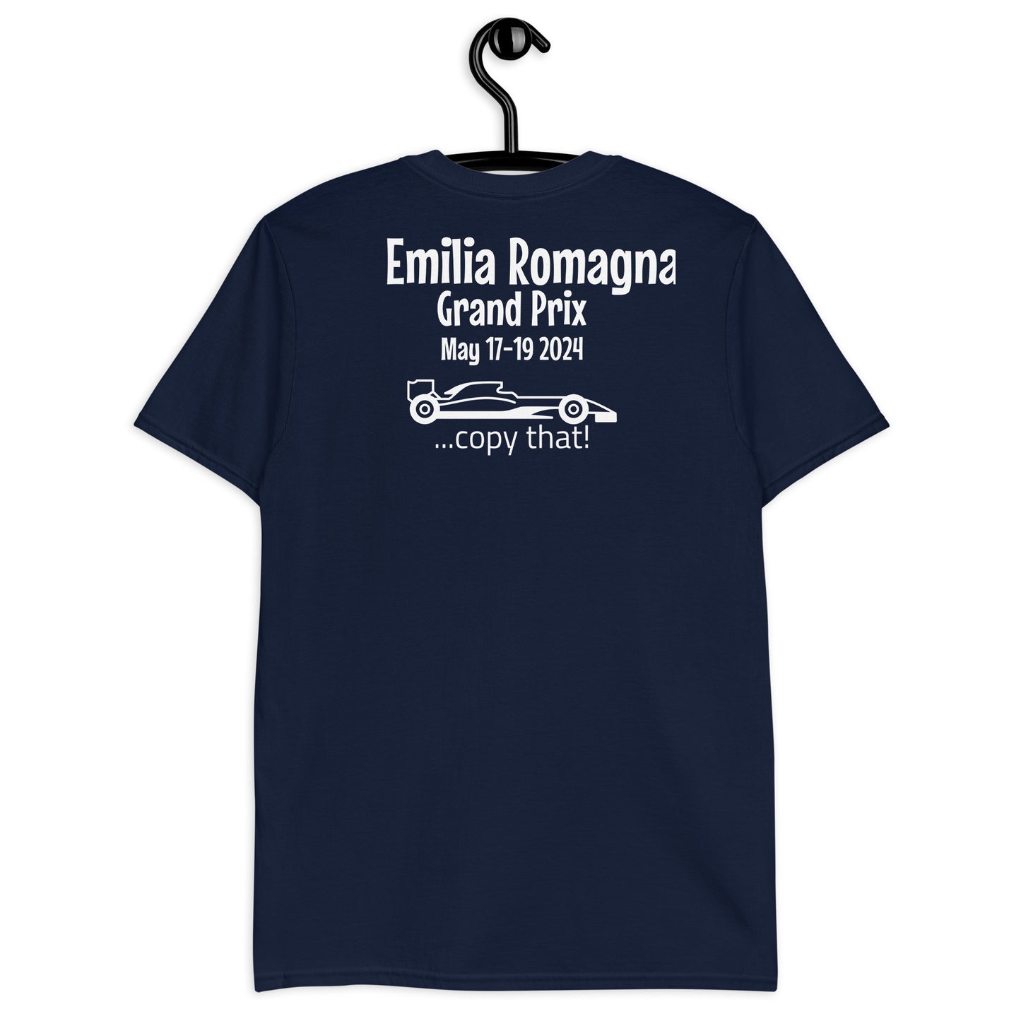 2024 Emilia Romagna Grand Prix Reverse Short-Sleeve Unisex T-Shirt