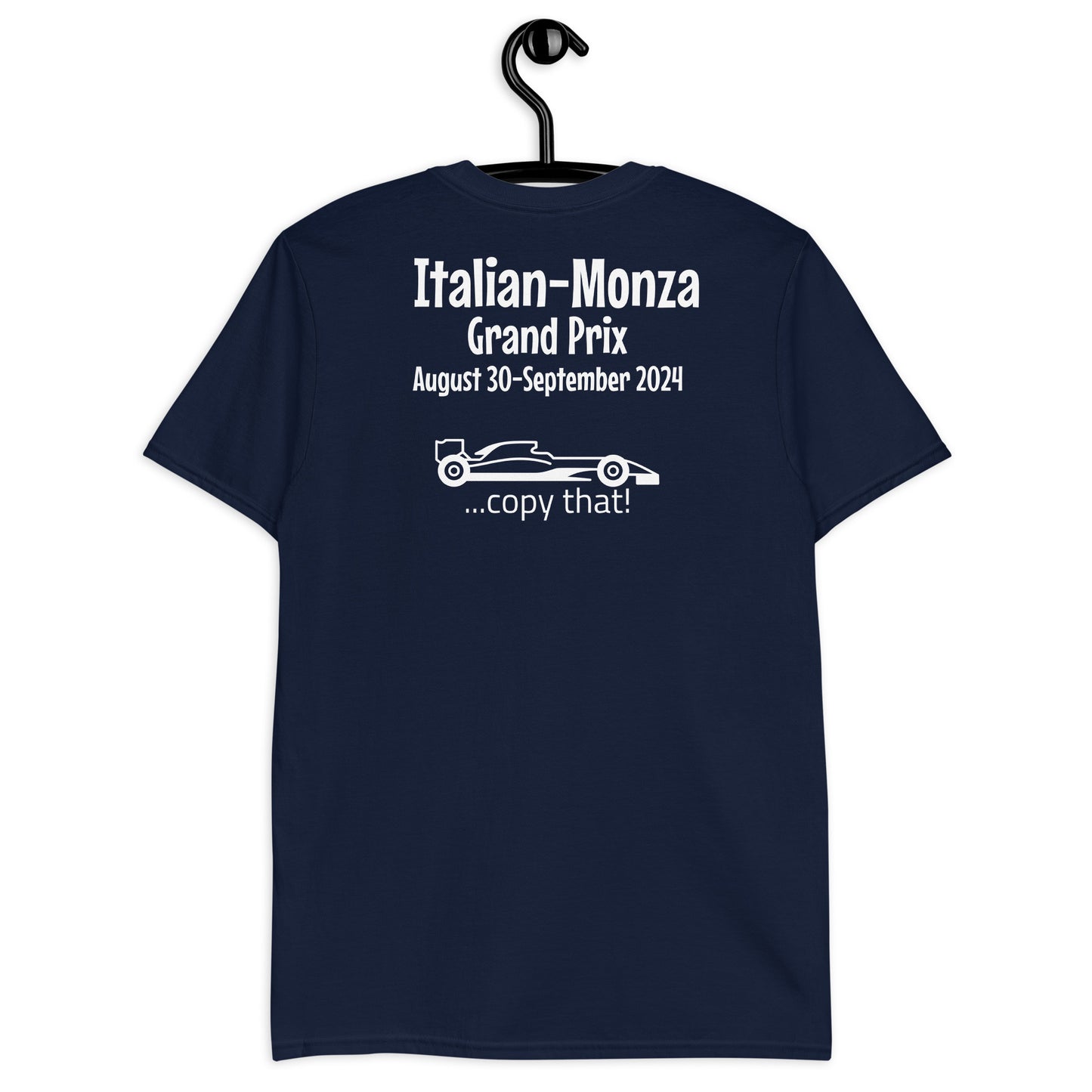 2024 Italian-Monza Grand Prix Reverse Short-Sleeve Unisex T-Shirt