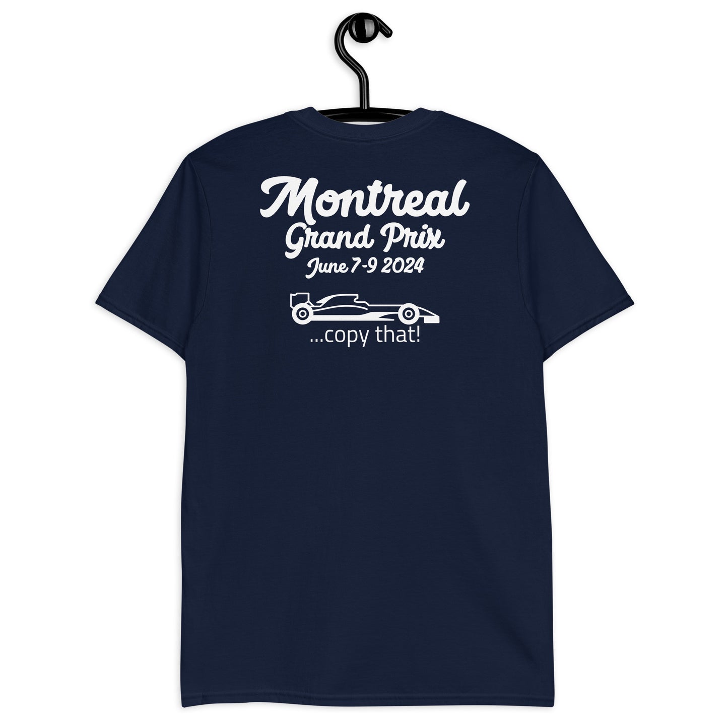 2024 Montreal Grand Prix Reverse Short-Sleeve Unisex T-Shirt