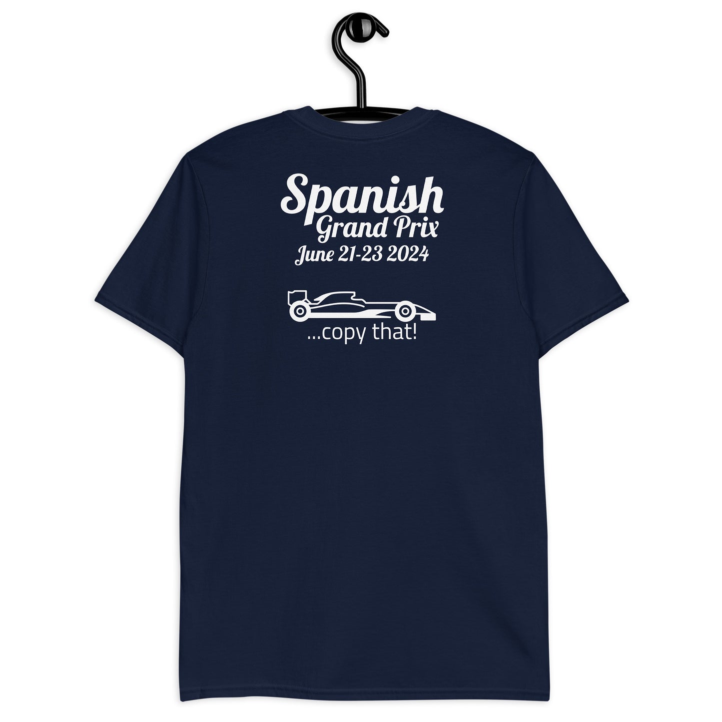 2024 Spanish Grand Prix Reverse Short-Sleeve Unisex T-Shirt