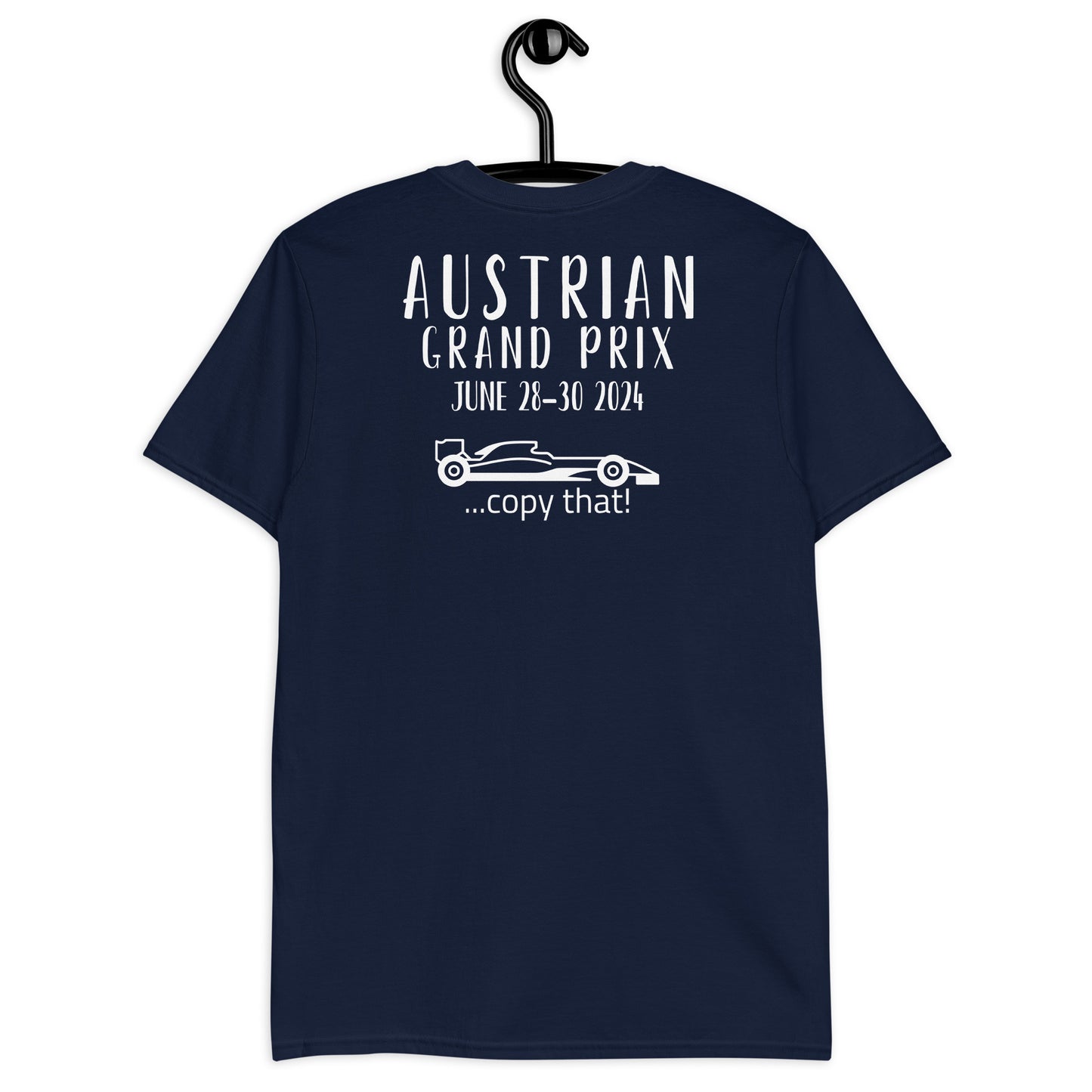 2024 Austrian Grand Prix Reverse Short-Sleeve Unisex T-Shirt