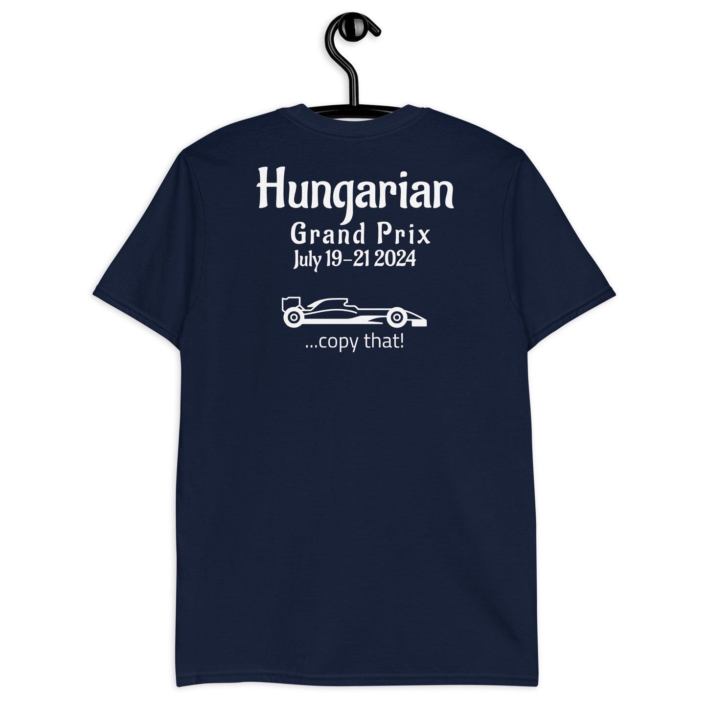 2024 Hungarian Grand Prix Reverse Short-Sleeve Unisex T-Shirt