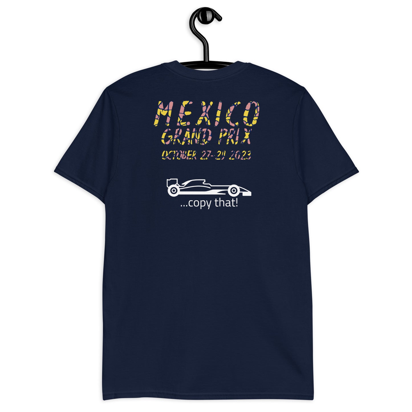 2023 Mexico Grand Prix Reverse Short-Sleeve Unisex T-Shirt