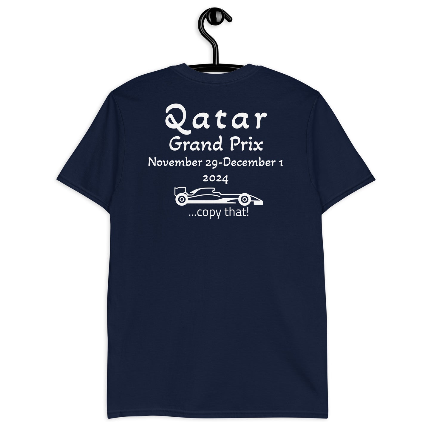 2024 Qatar Grand Prix Reverse Short-Sleeve Unisex T-Shirt