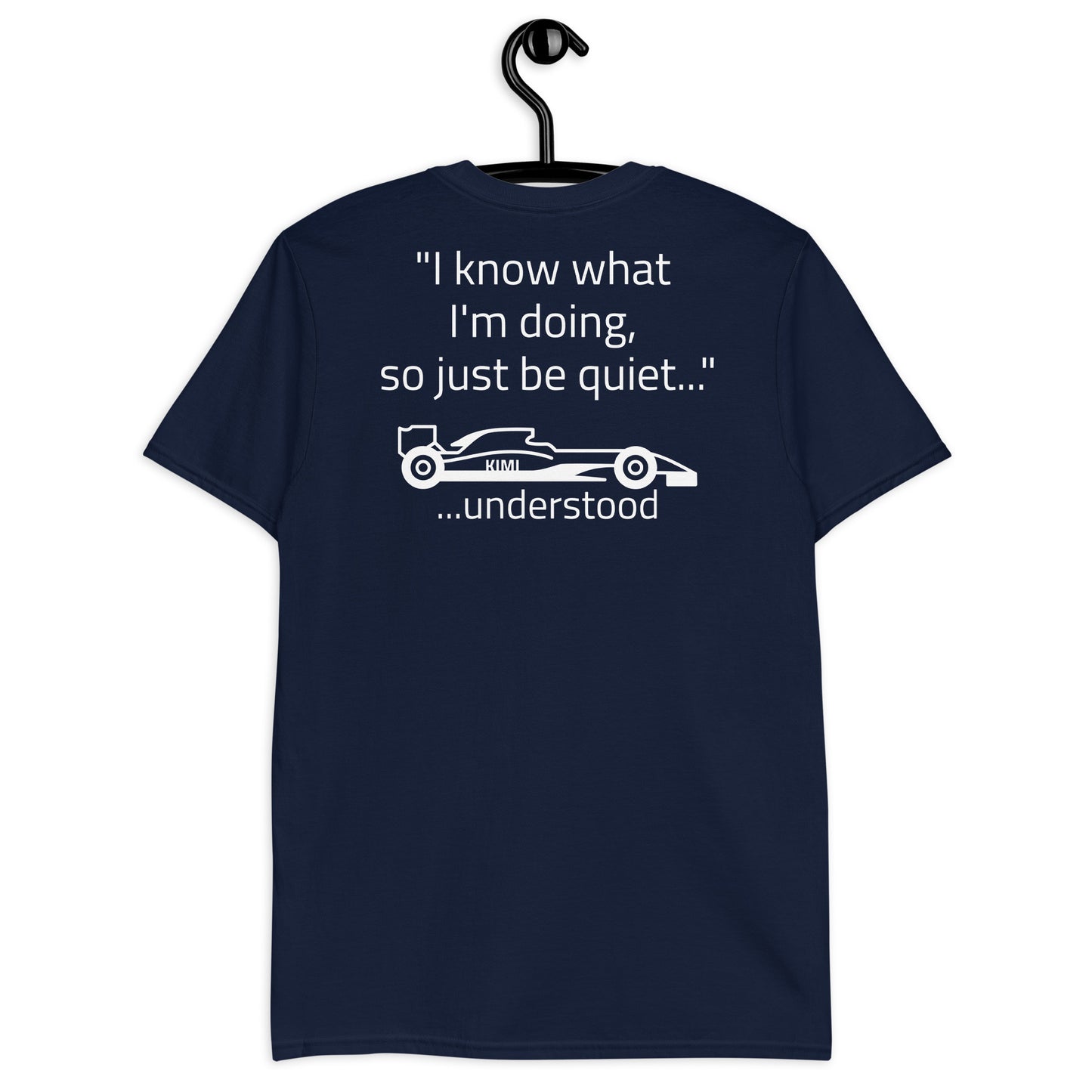 "I know what I'm doing...." Reverse Short-Sleeve Unisex T-Shirt