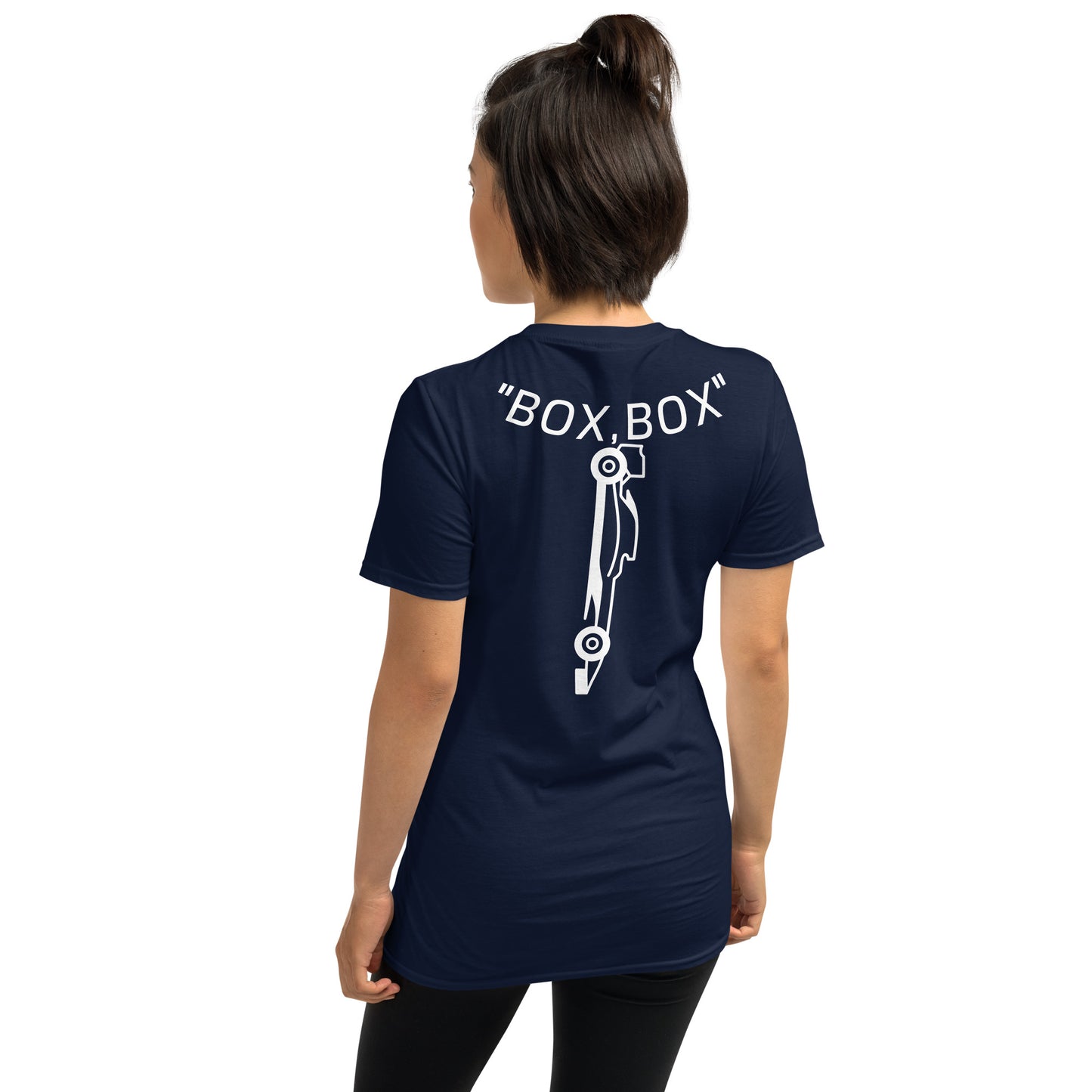 "BOX,BOX" Reverse (Curve) Short-Sleeve Unisex T-Shirt