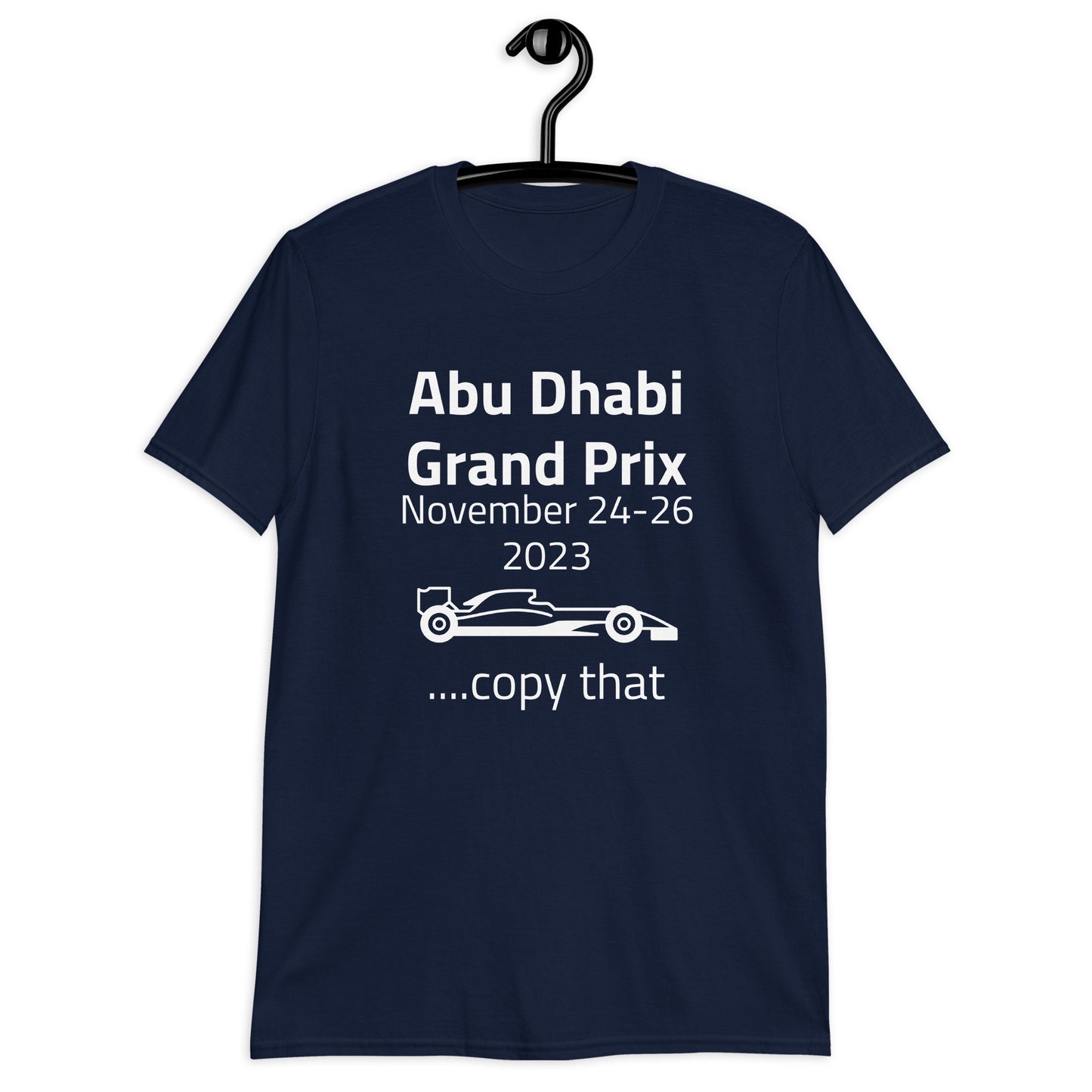2023 Abu Dhabi Grand Prix Short-Sleeve Unisex T-Shirt