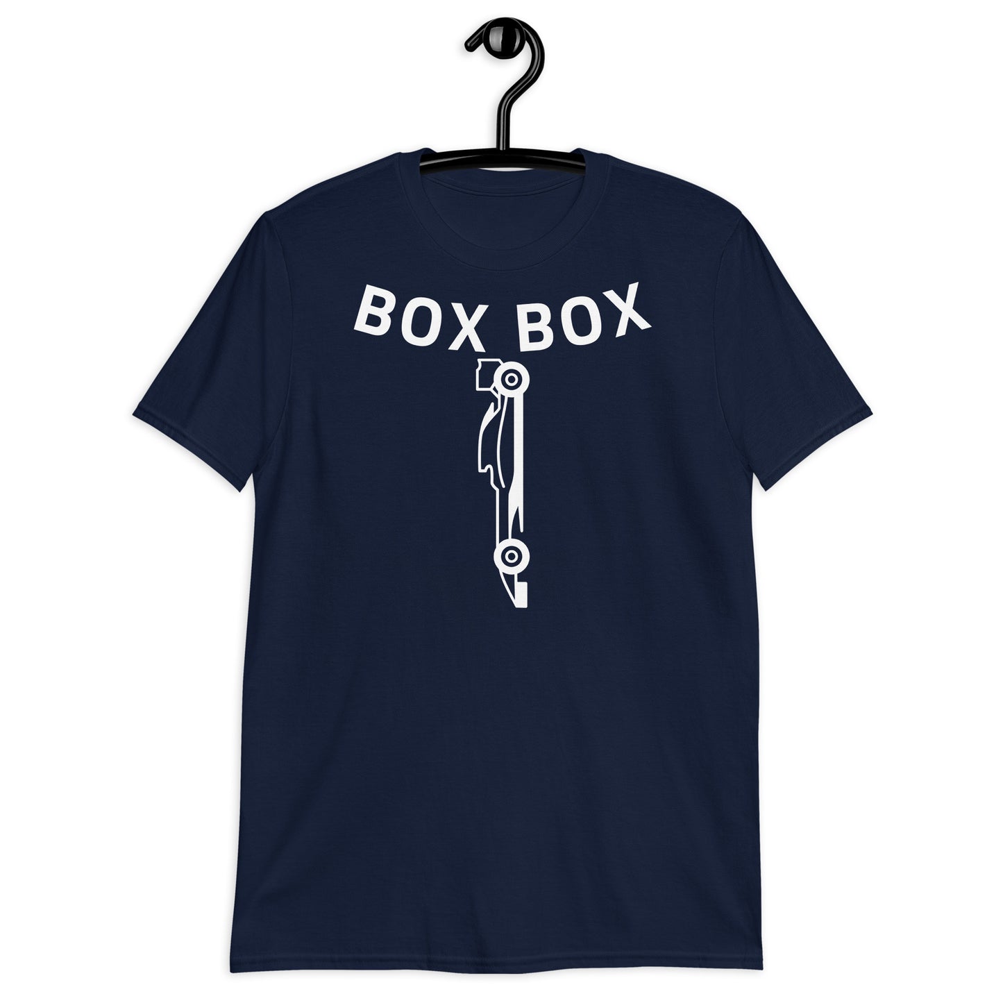 BOX BOX (curve) Short-Sleeve Unisex T-Shirt
