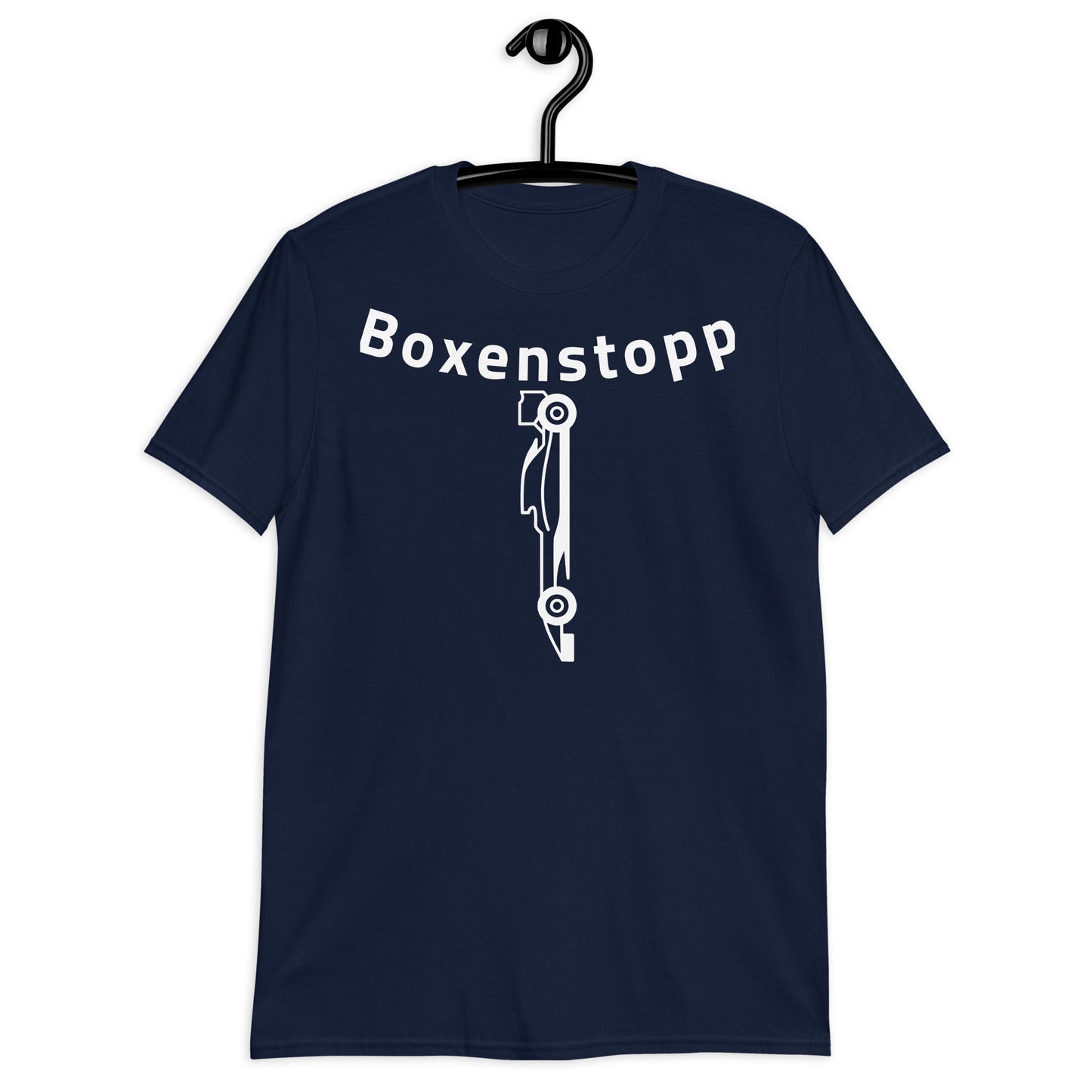 Boxenstopp Front (curve) Short-Sleeve Unisex T-Shirt