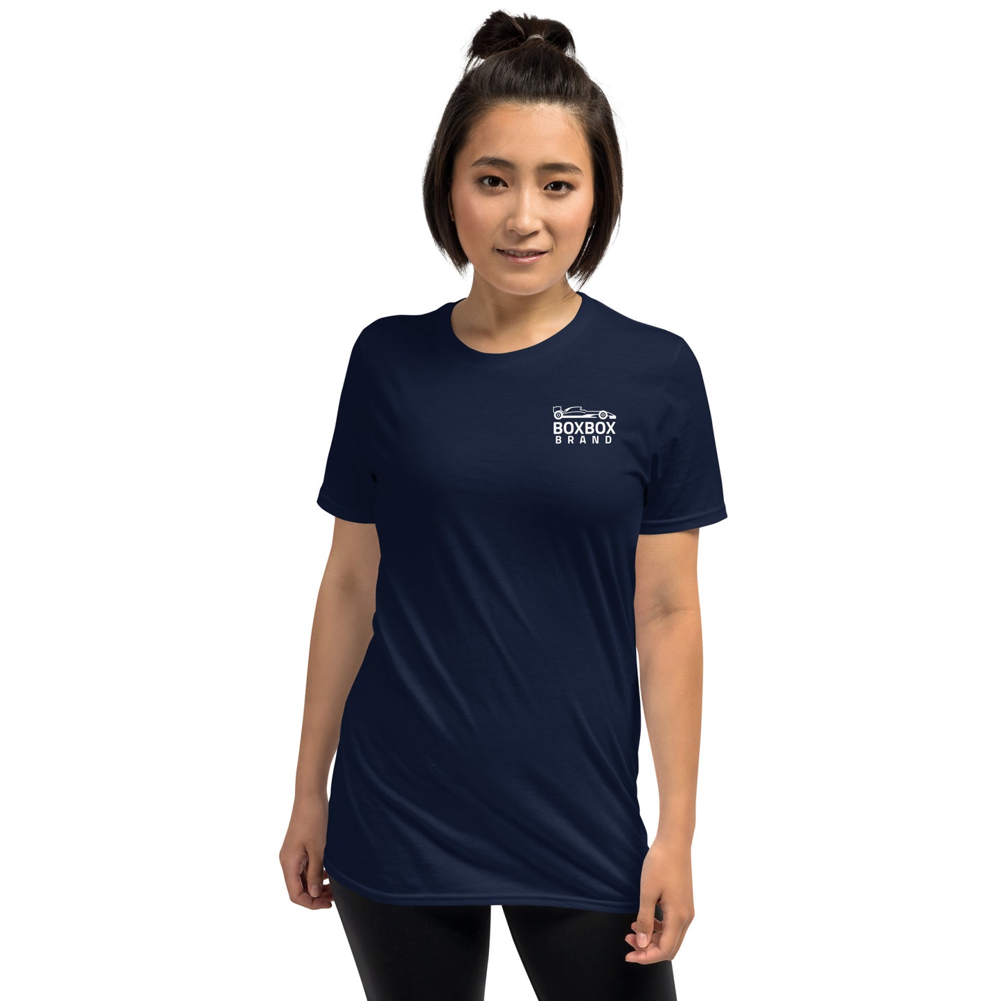 "BOX,BOX" Reverse (Curve) Short-Sleeve Unisex T-Shirt