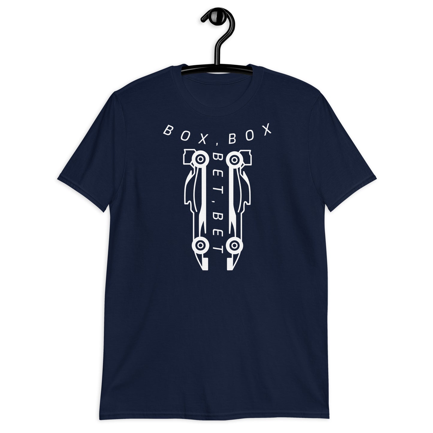 Box,Box Bet,Bet (Dark-shade) Short-Sleeve Unisex T-Shirt