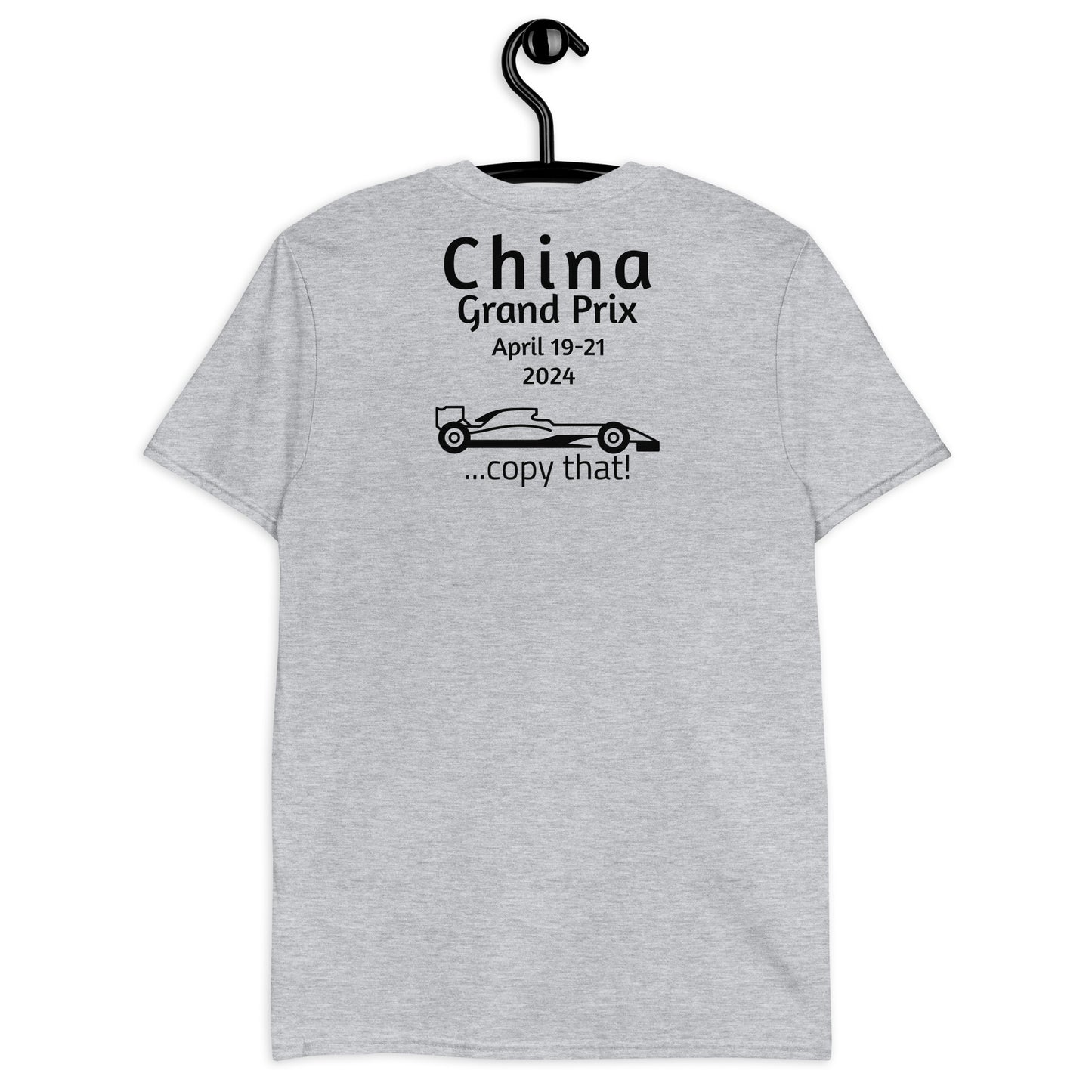 2024 China Grand Prix Reverse Short-Sleeve Unisex T-Shirt