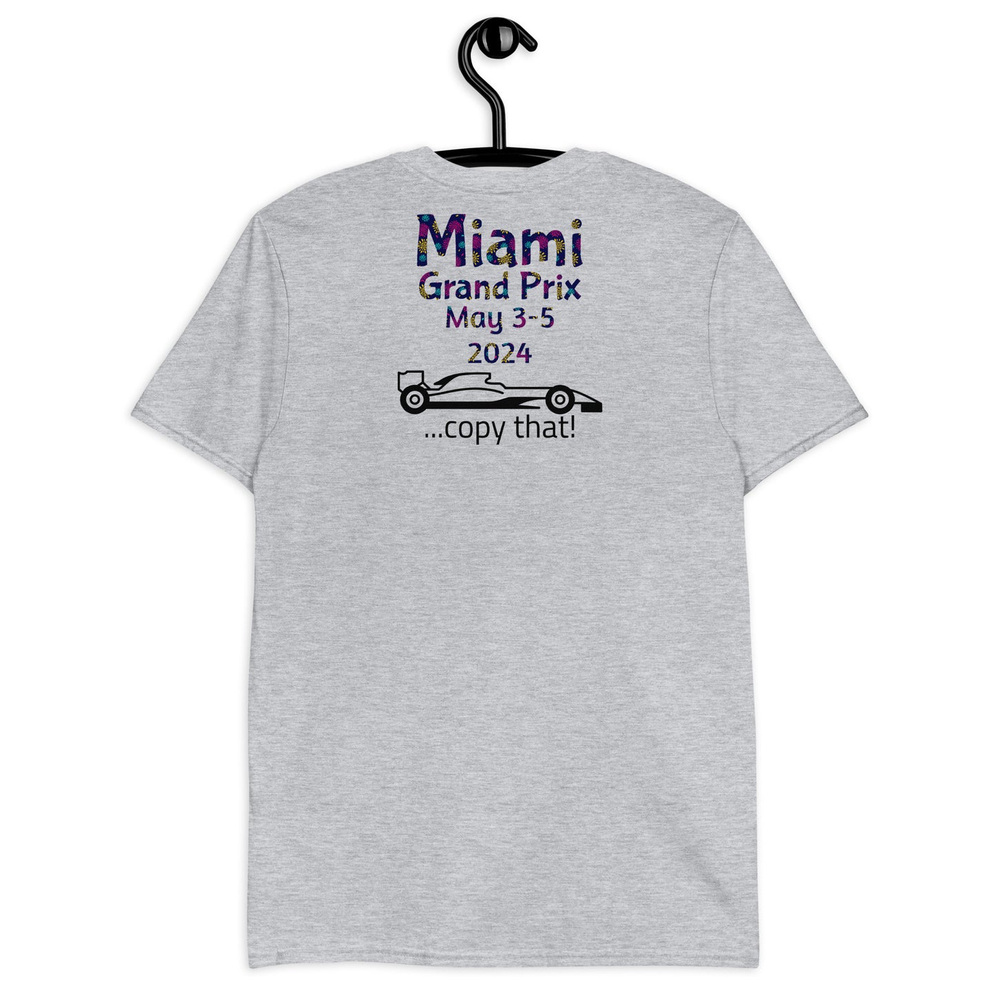 2024 Miami Grand Prix Reverse Short-Sleeve Unisex T-Shirt