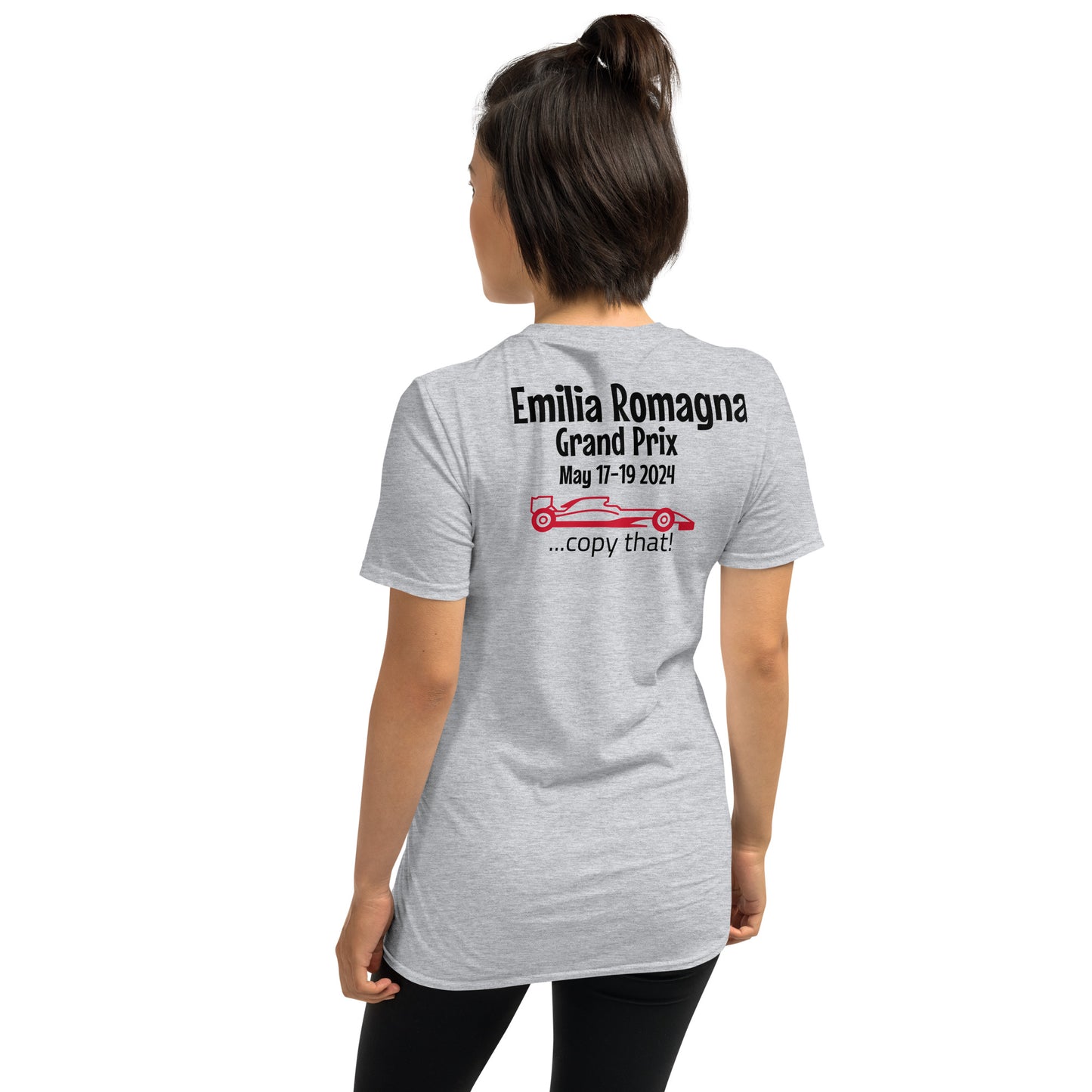 2024 Emilia Romagna Grand Prix Reverse Short-Sleeve Unisex T-Shirt