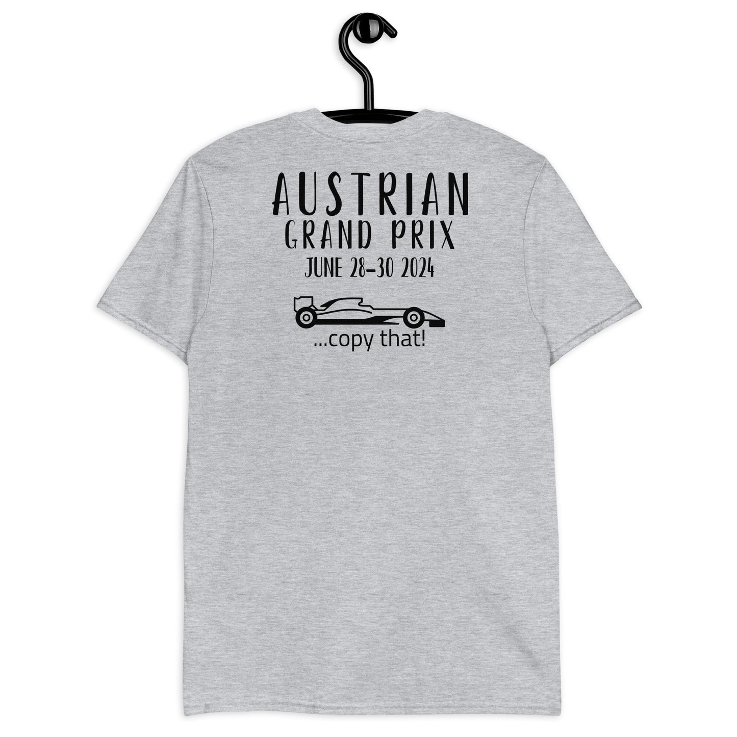 2024 Austrian Grand Prix Reverse Short-Sleeve Unisex T-Shirt