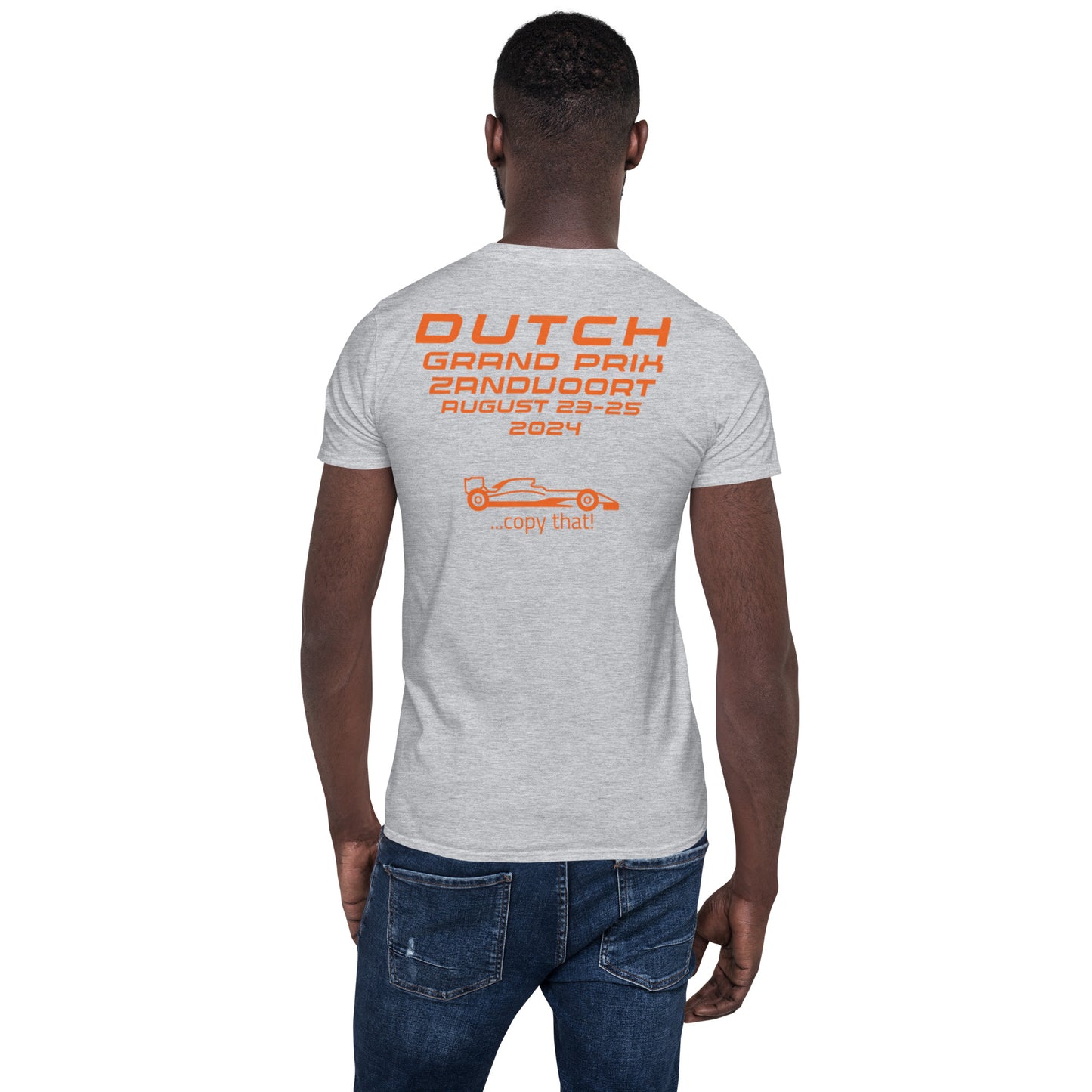 2024 Dutch Grand Prix Zandvoort Reverse Short-Sleeve Unisex T-Shirt