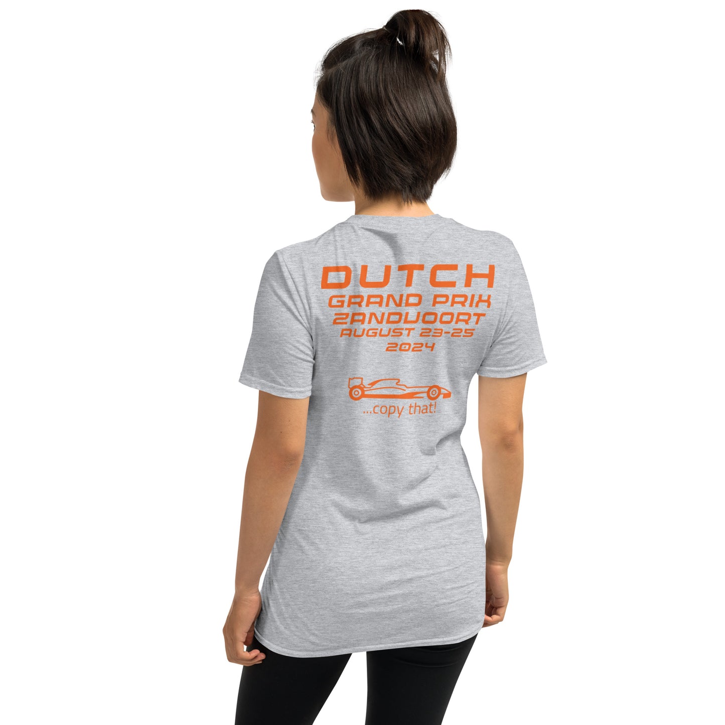2024 Dutch Grand Prix Zandvoort Reverse Short-Sleeve Unisex T-Shirt