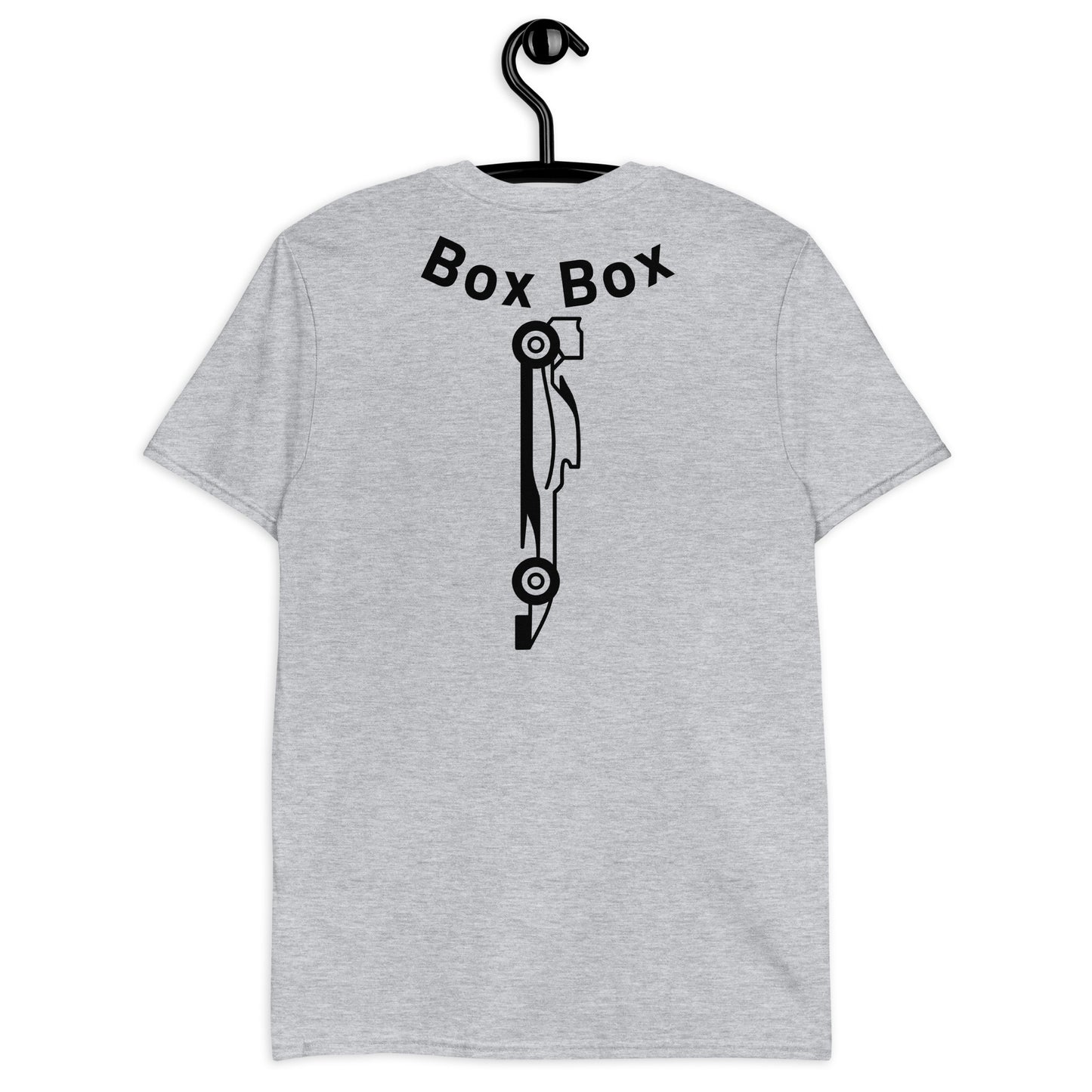 Box Box (curve) Reverse Short-Sleeve Unisex T-Shirt