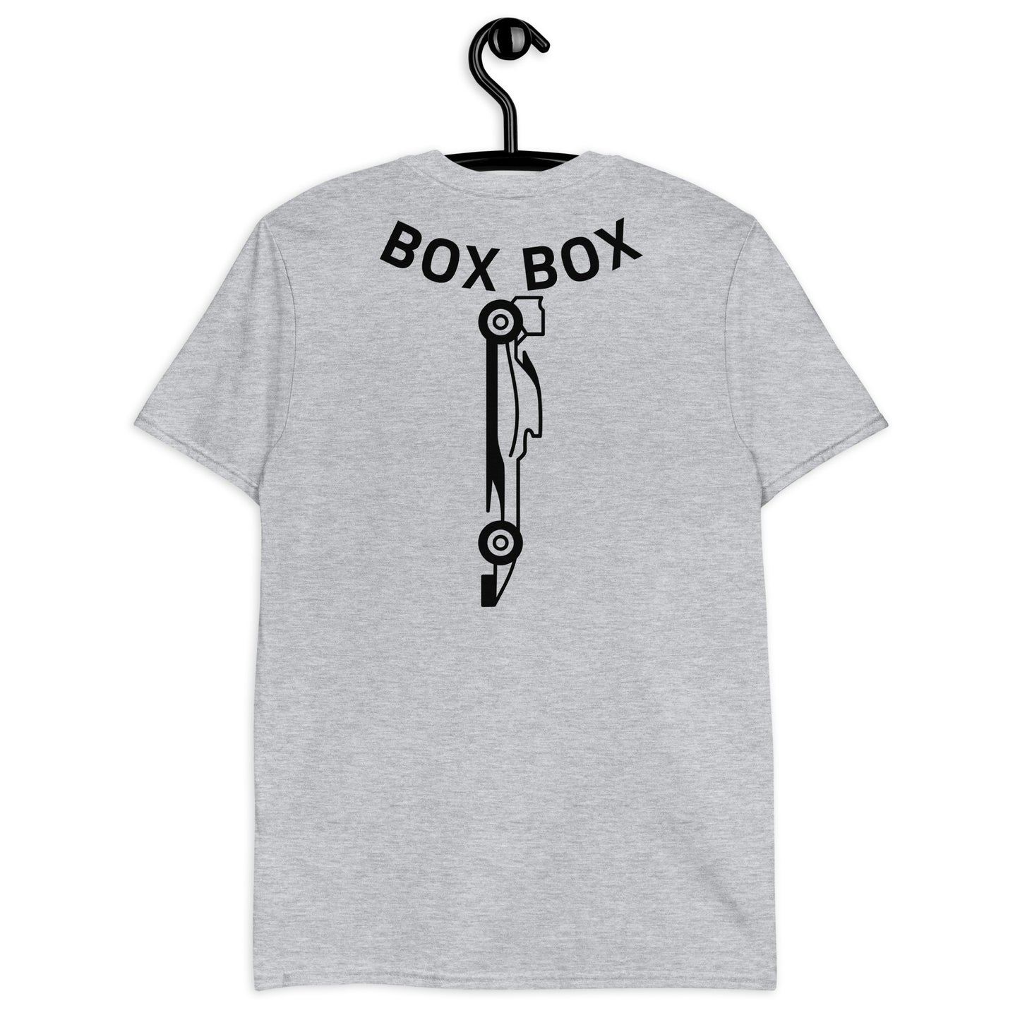 BOX BOX (curve) Reverse Short-Sleeve Unisex T-Shirt