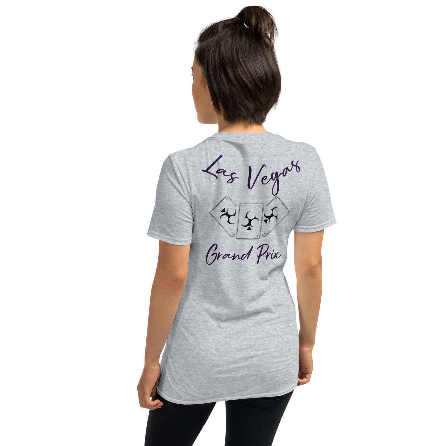 Las Vegas Grand Prix Reverse (cards) Short-Sleeve Unisex T-Shirt