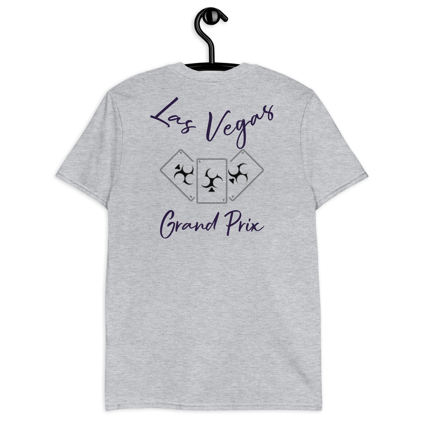 Las Vegas Grand Prix Reverse (cards) Short-Sleeve Unisex T-Shirt
