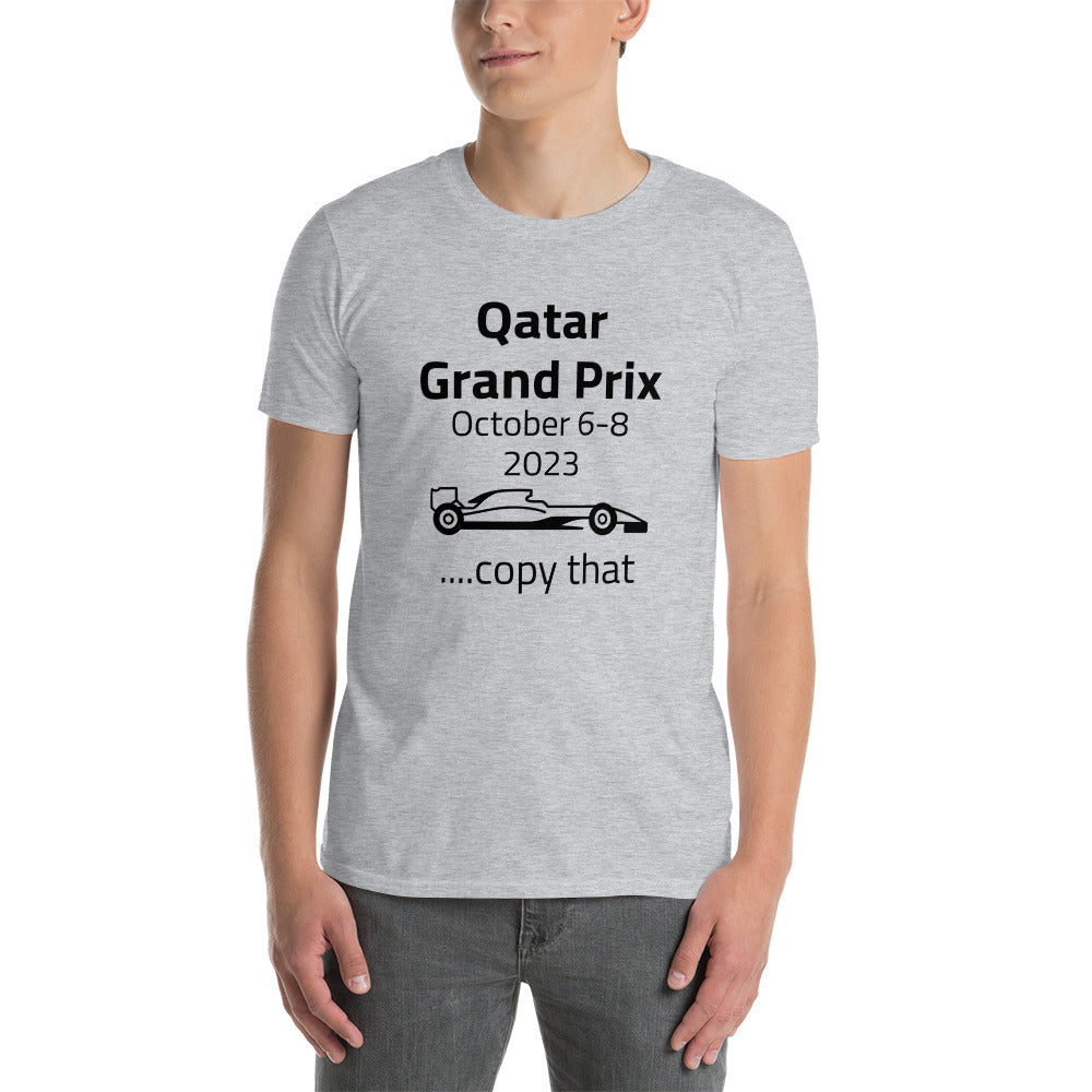 2023 Qatar Grand Prix Short-Sleeve Unisex T-Shirt