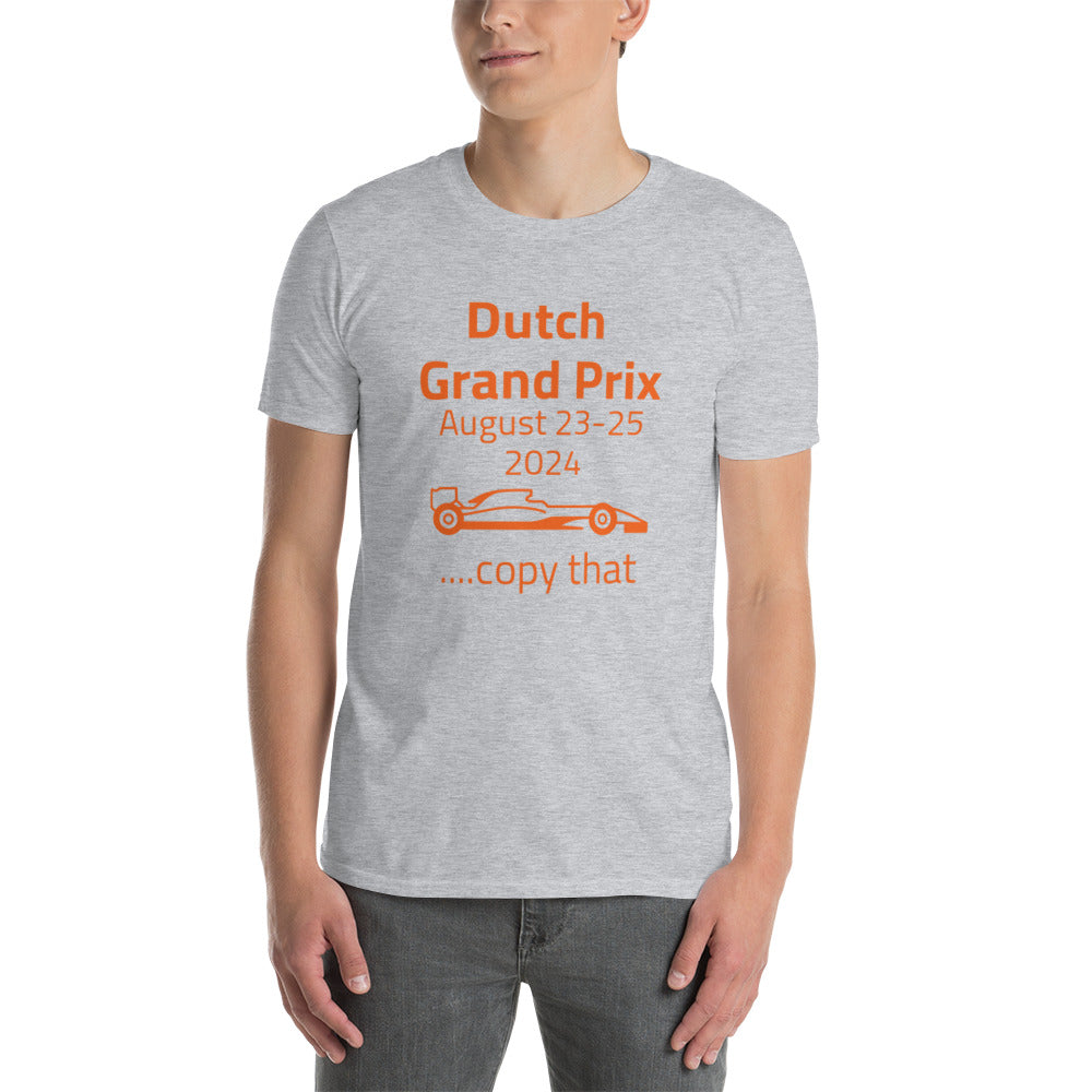 2023 Dutch Grand Prix (Orange) Short-Sleeve Unisex T-Shirt