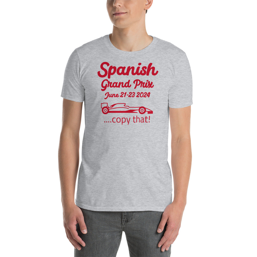 2024 Spanish Grand Prix Short-Sleeve Unisex T-Shirt