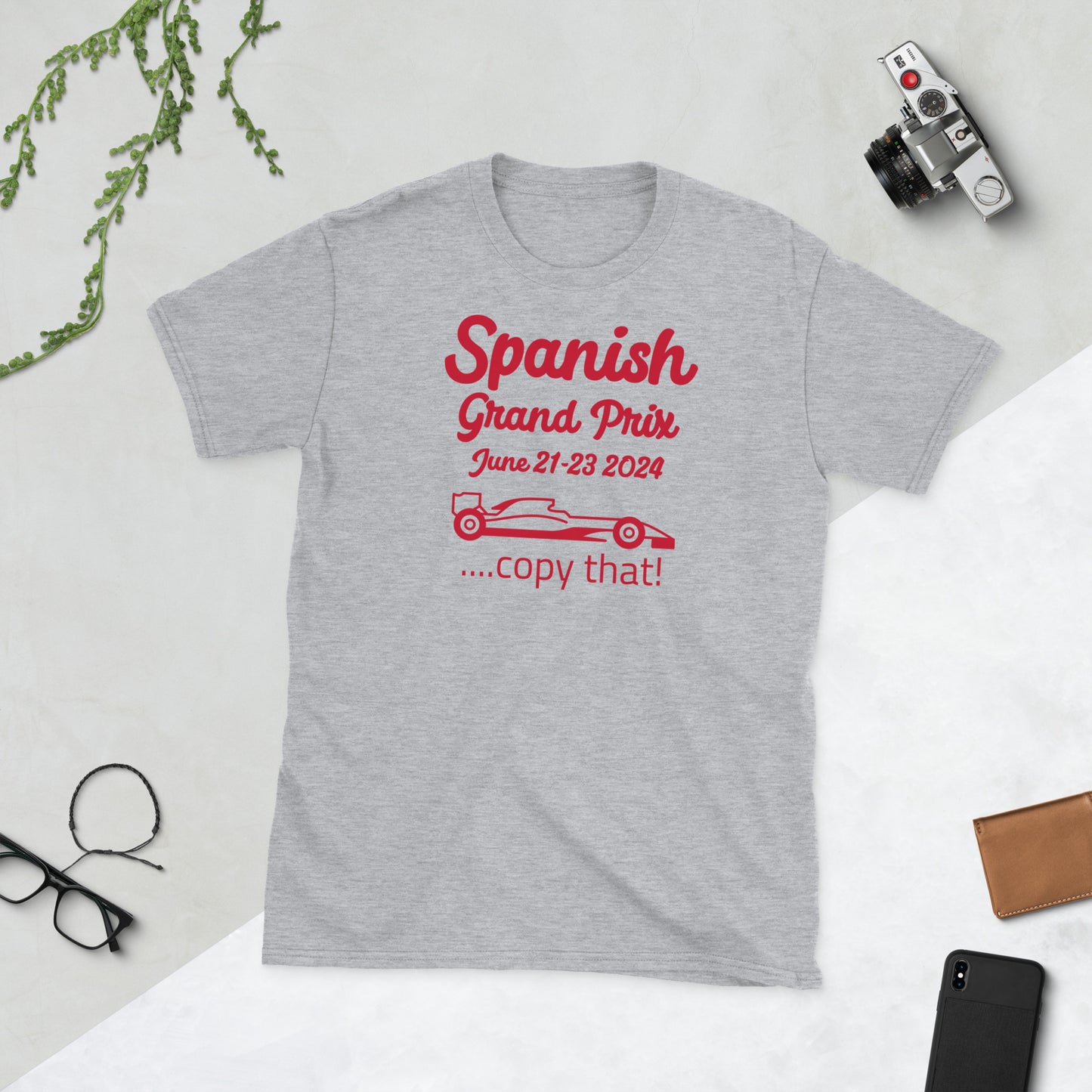 2024 Spanish Grand Prix Short-Sleeve Unisex T-Shirt