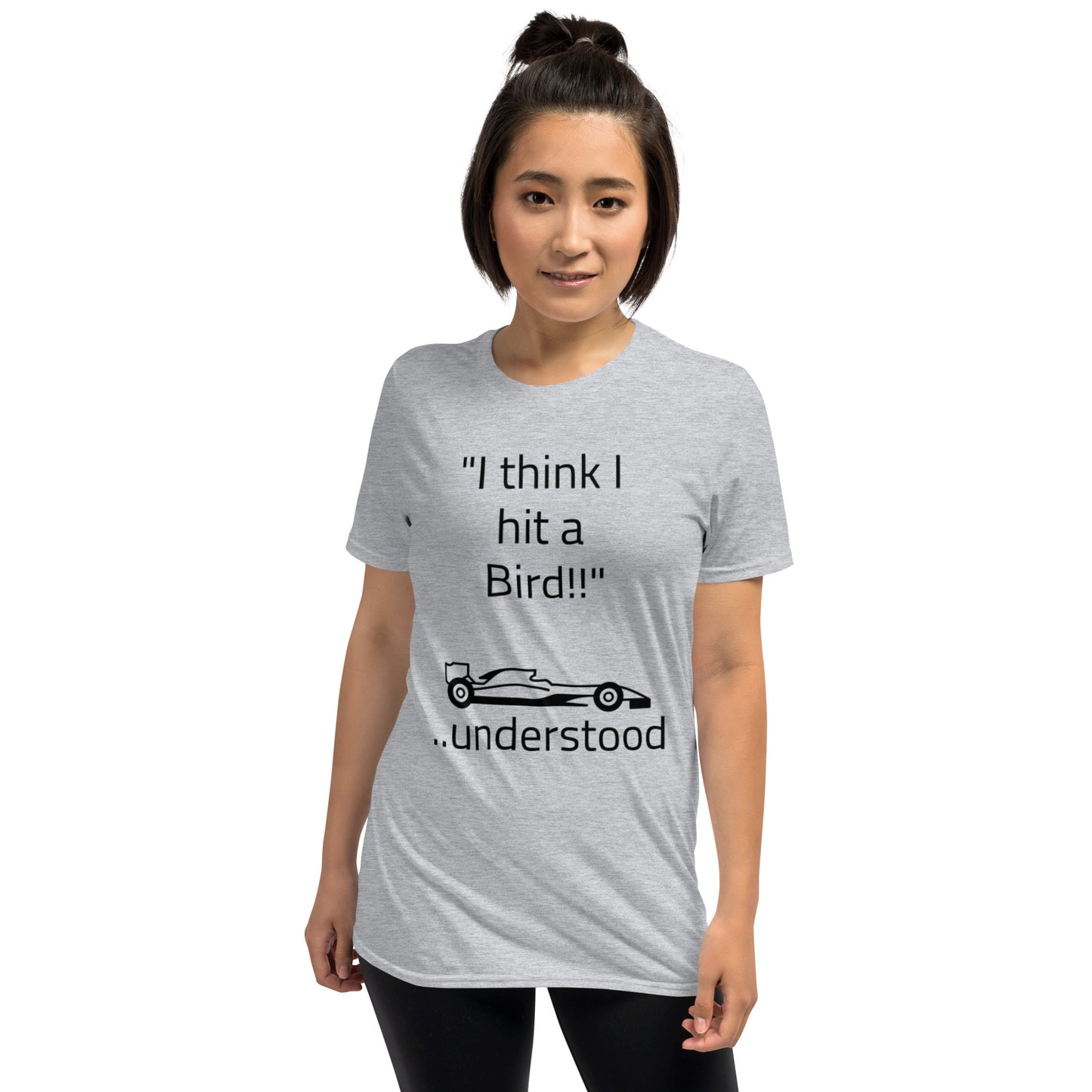 "I think I hit a Bird" Short-Sleeve Unisex T-Shirt