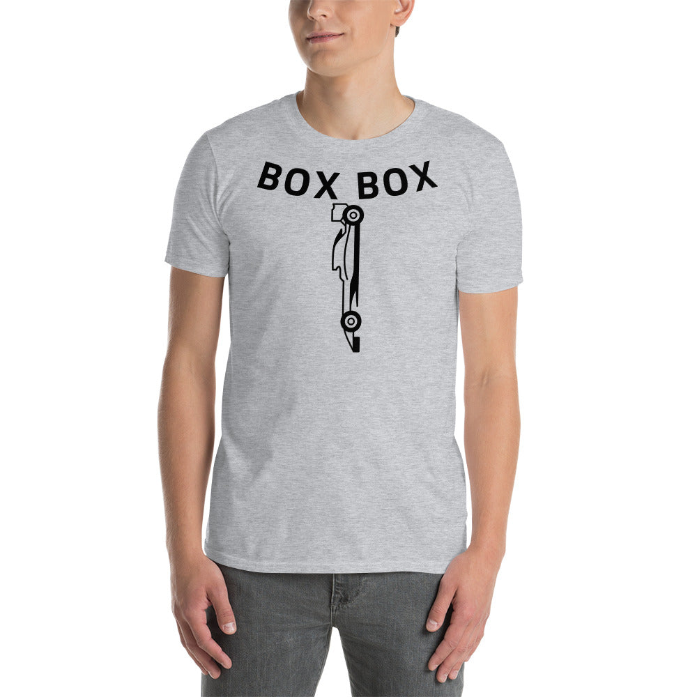 BOX BOX (curve) Short-Sleeve Unisex T-Shirt