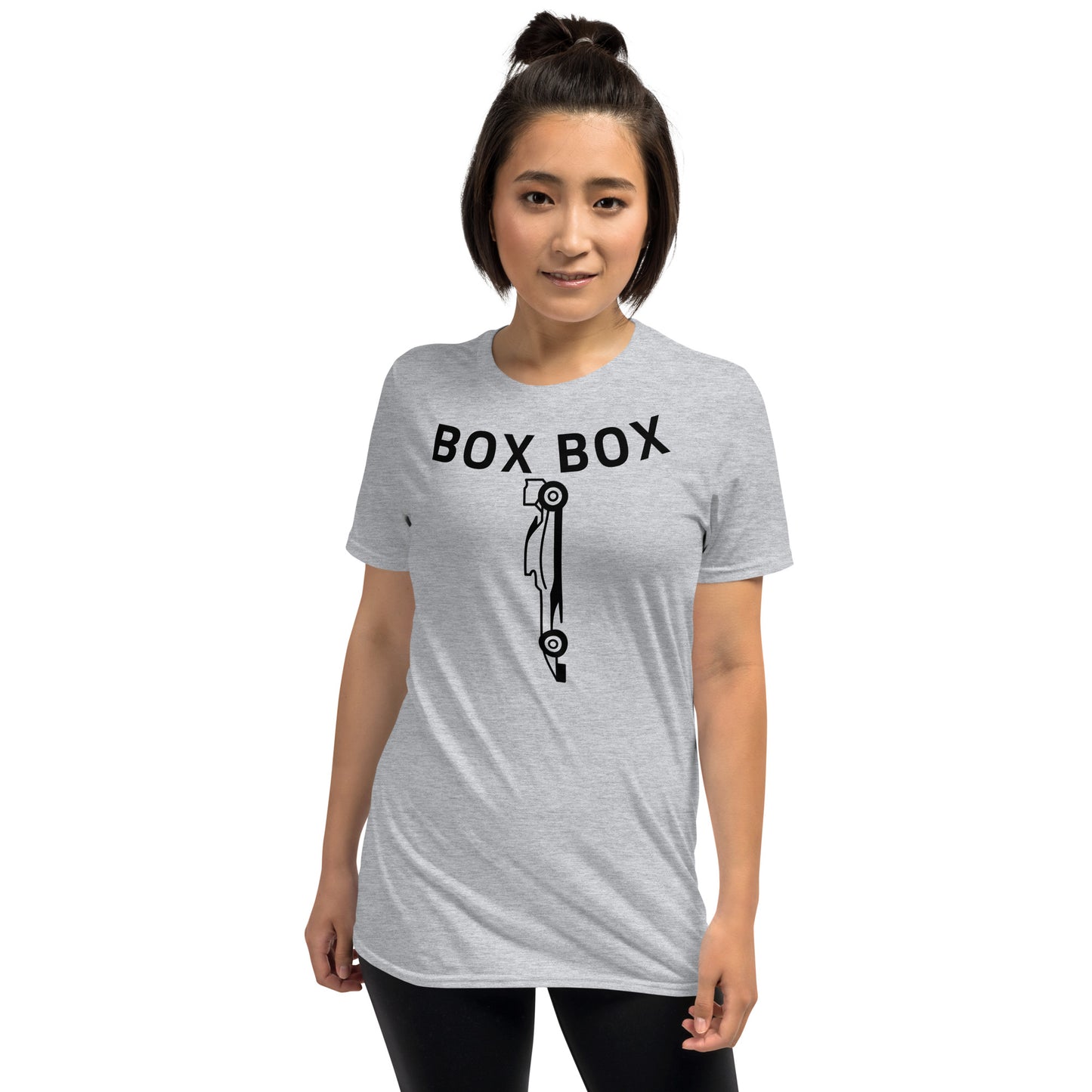 BOX BOX (curve) Short-Sleeve Unisex T-Shirt