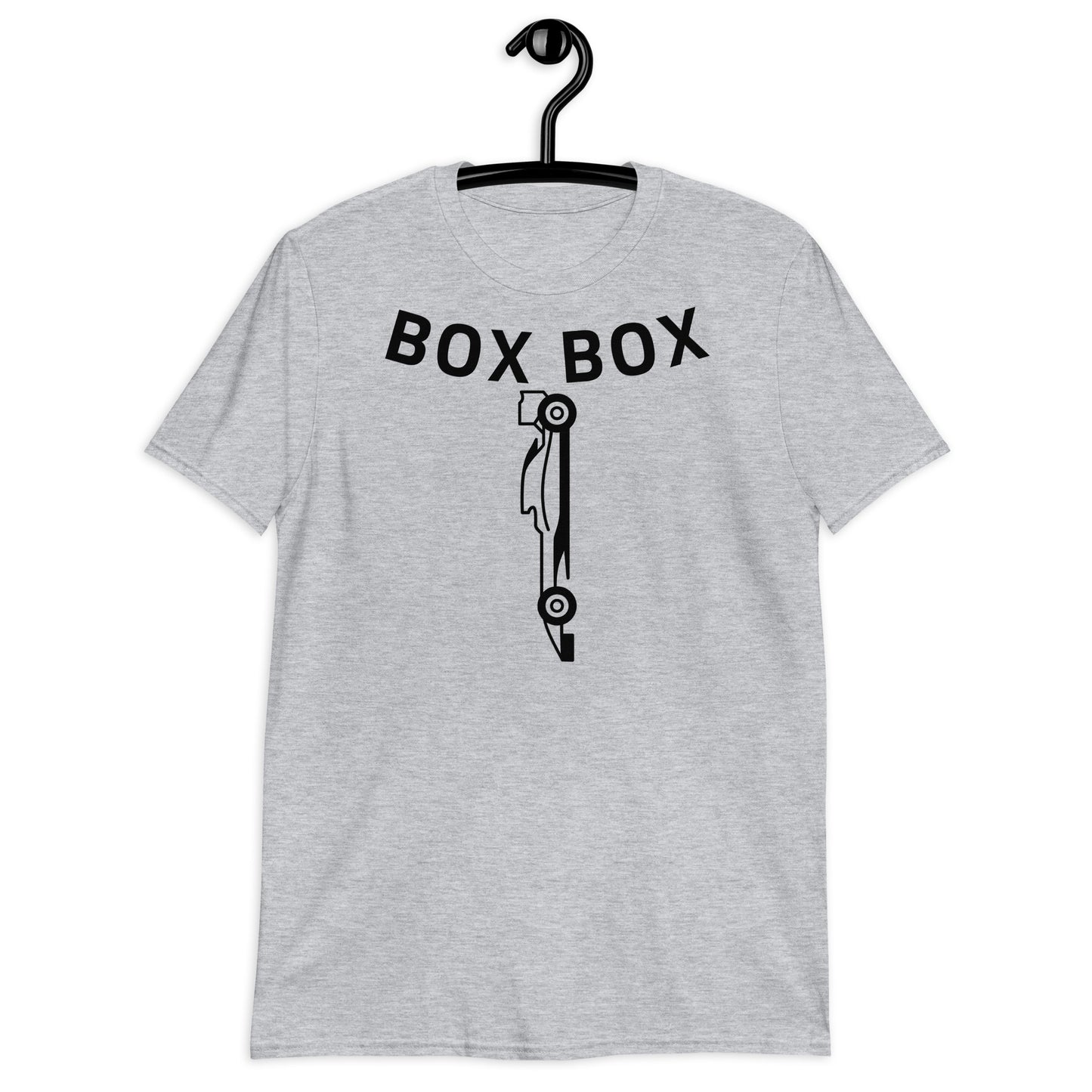 BOX BOX (curve) Short-Sleeve Unisex T-Shirt