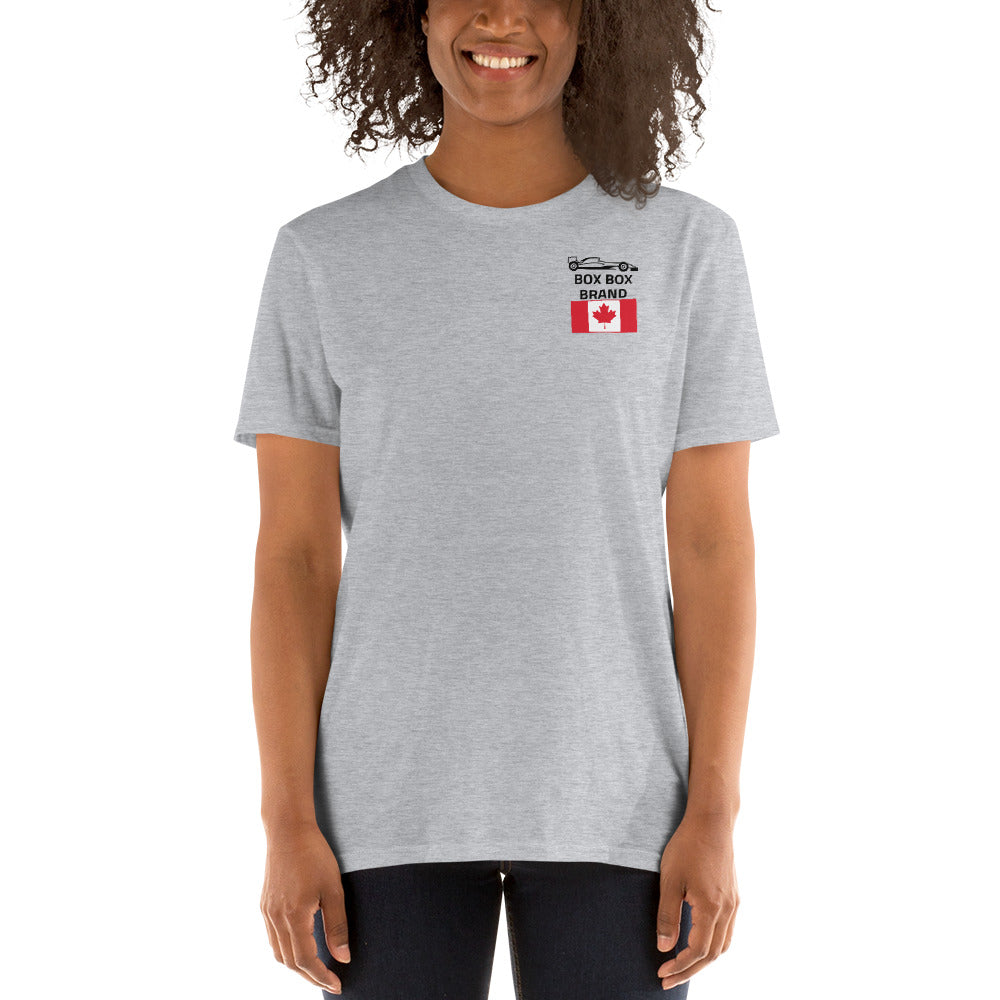 2024 Montreal Grand Prix Reverse Short-Sleeve Unisex T-Shirt